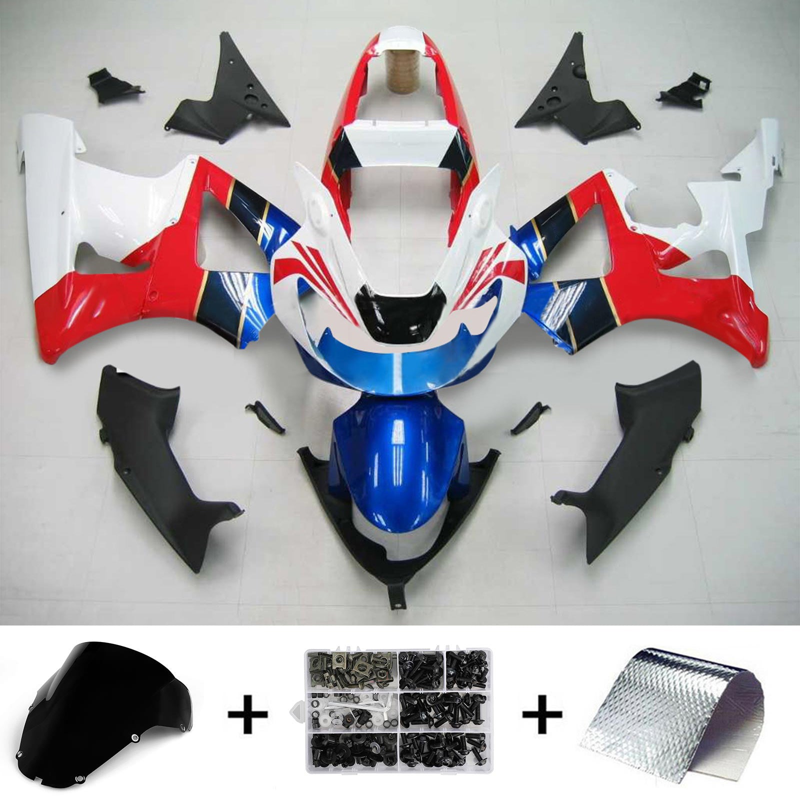 Honda CBR929RR 2000-2001 Kit Carenado Carrocería Plástico ABS