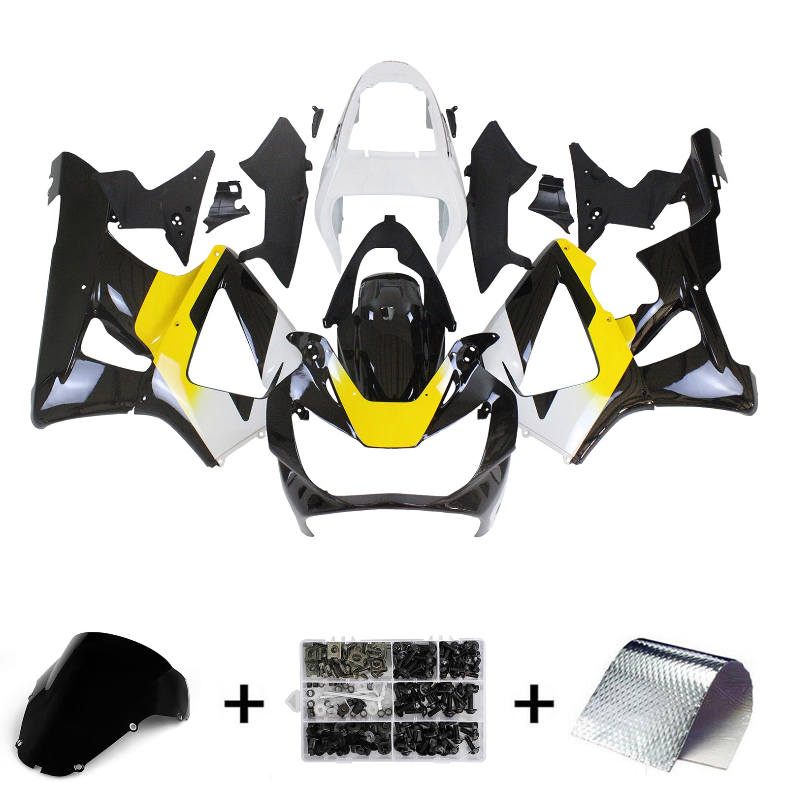 Honda CBR929RR 2000-2001 Fairing Kit Bodywork Plastic ABS