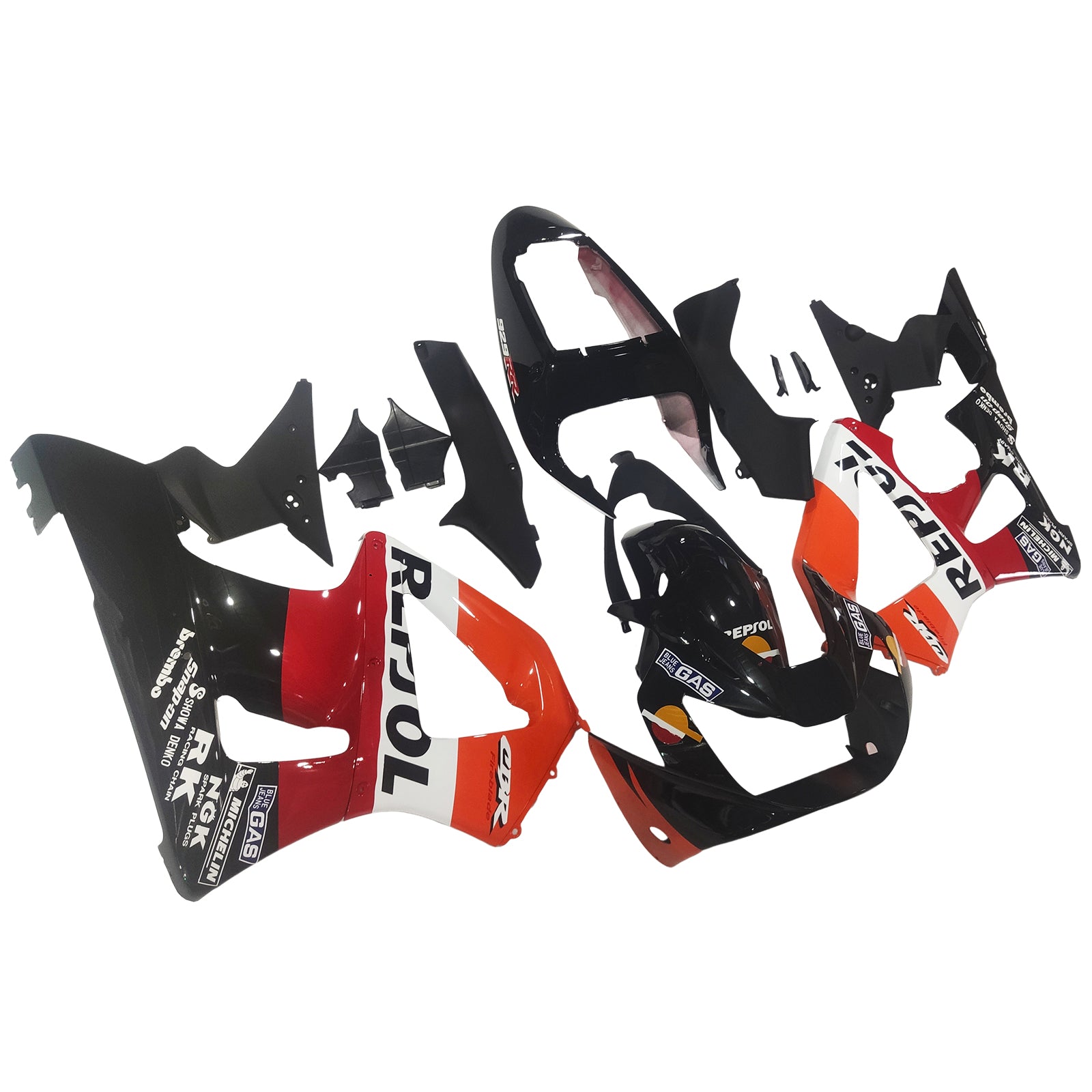 혼다 CBR929RR 2000-2001 페어링 키트 차체 플라스틱 ABS