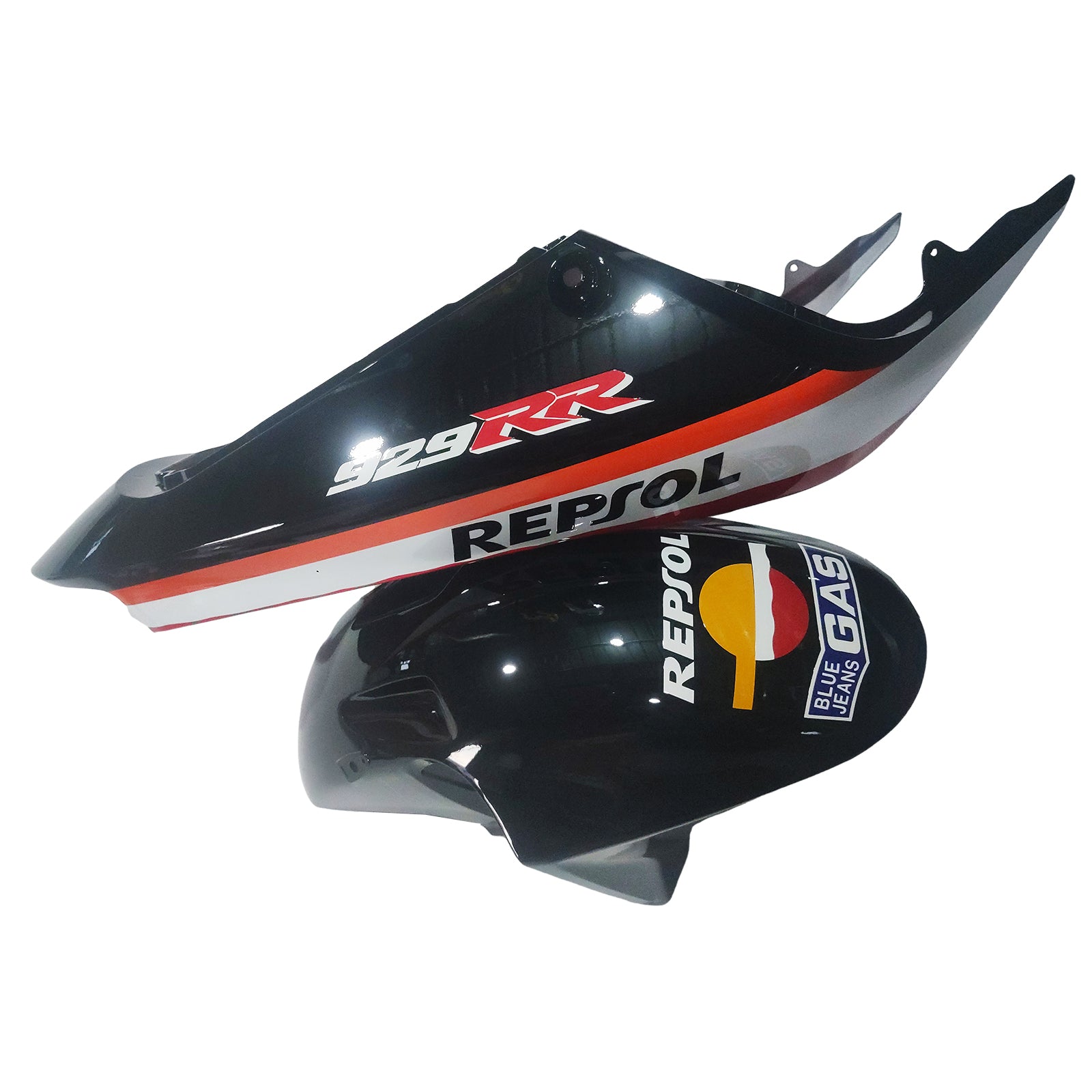 혼다 CBR929RR 2000-2001 페어링 키트 차체 플라스틱 ABS