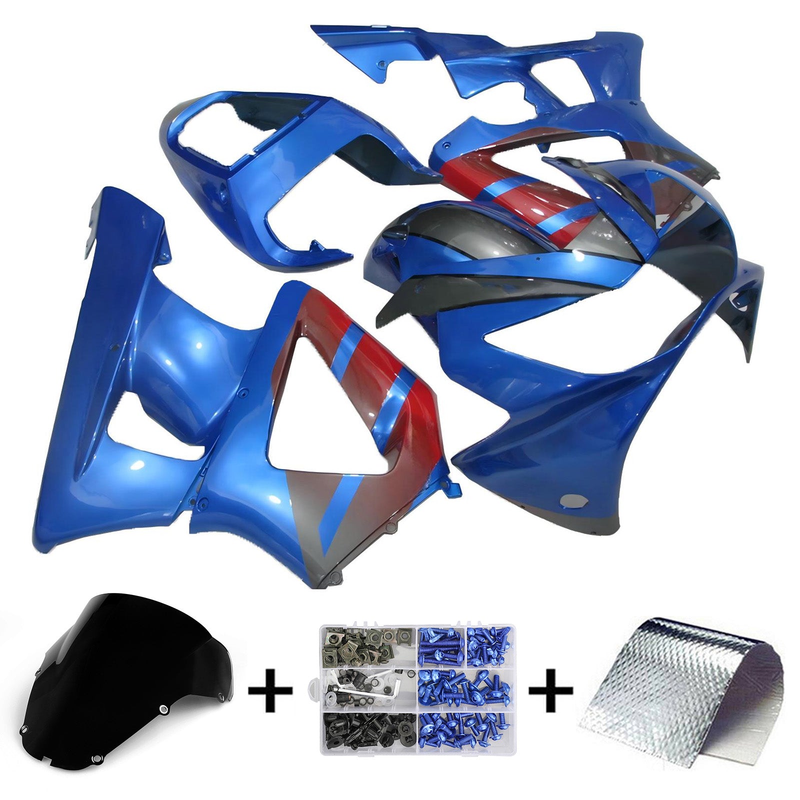 Honda CBR929RR 2000-2001 Fairing Kit Bodywork Plastic ABS