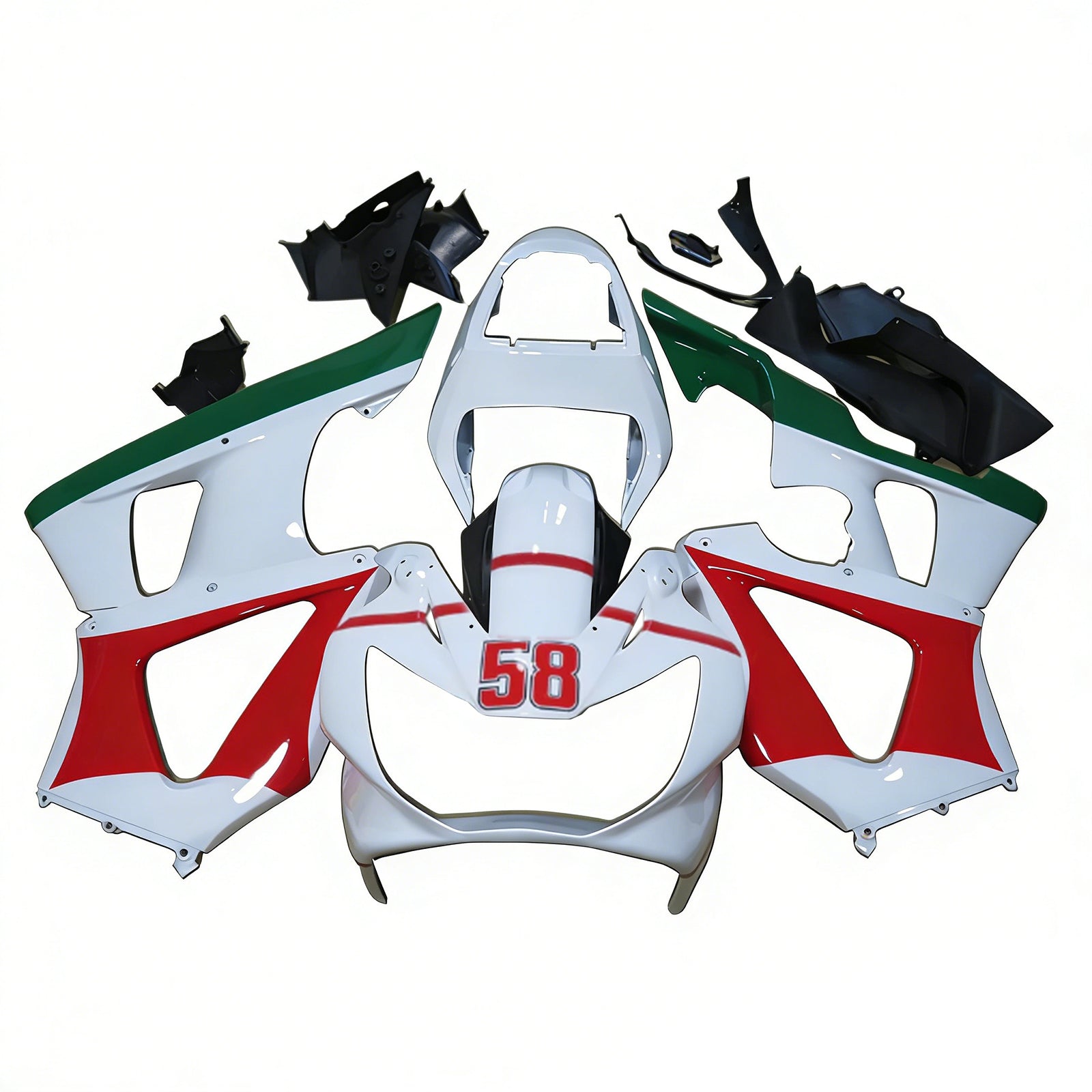 Honda CBR929RR 2000-2001 Fairing Kit Bodywork Plastic ABS