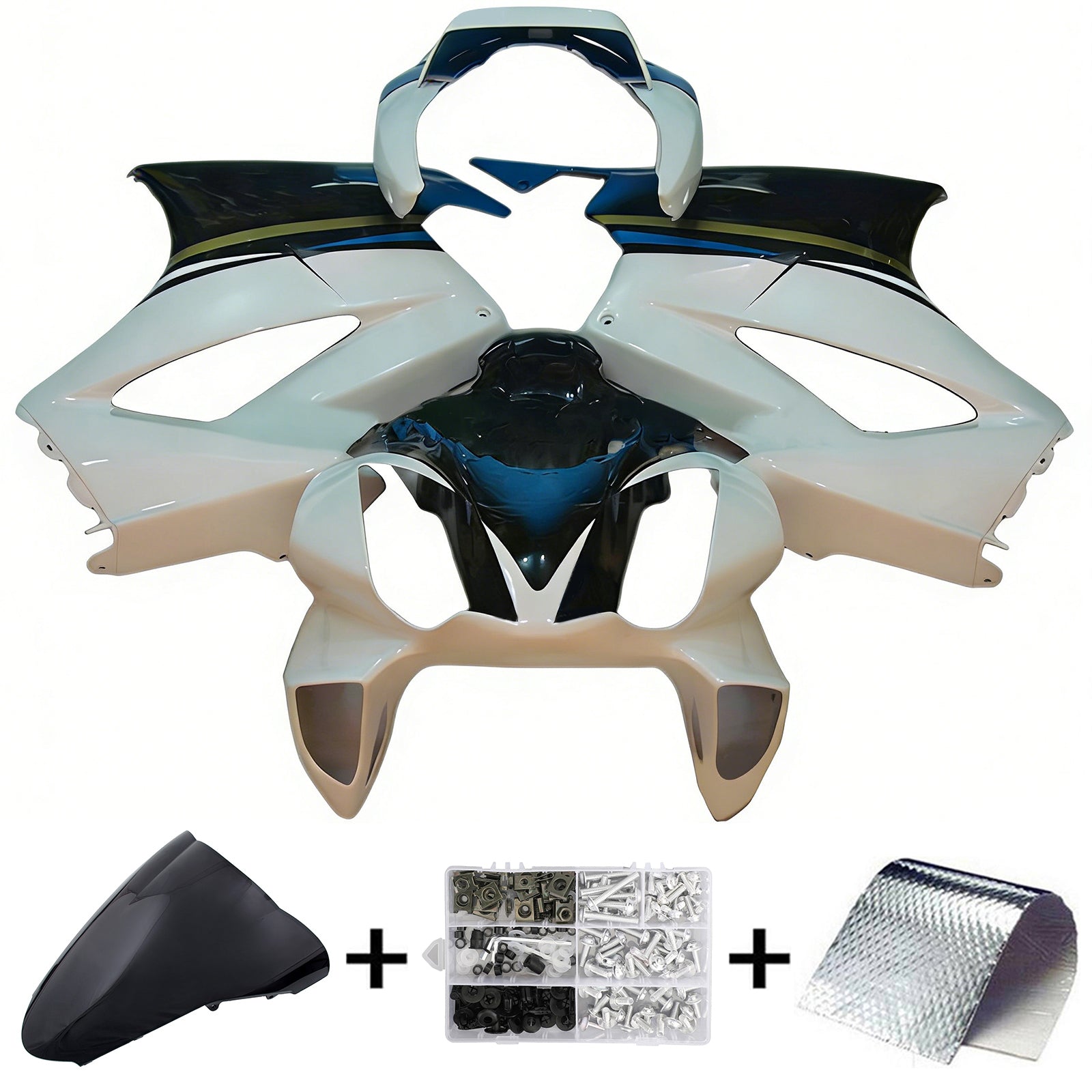 Honda VFR800 2002-2012 ABS Plastic Bodywork Fairing
