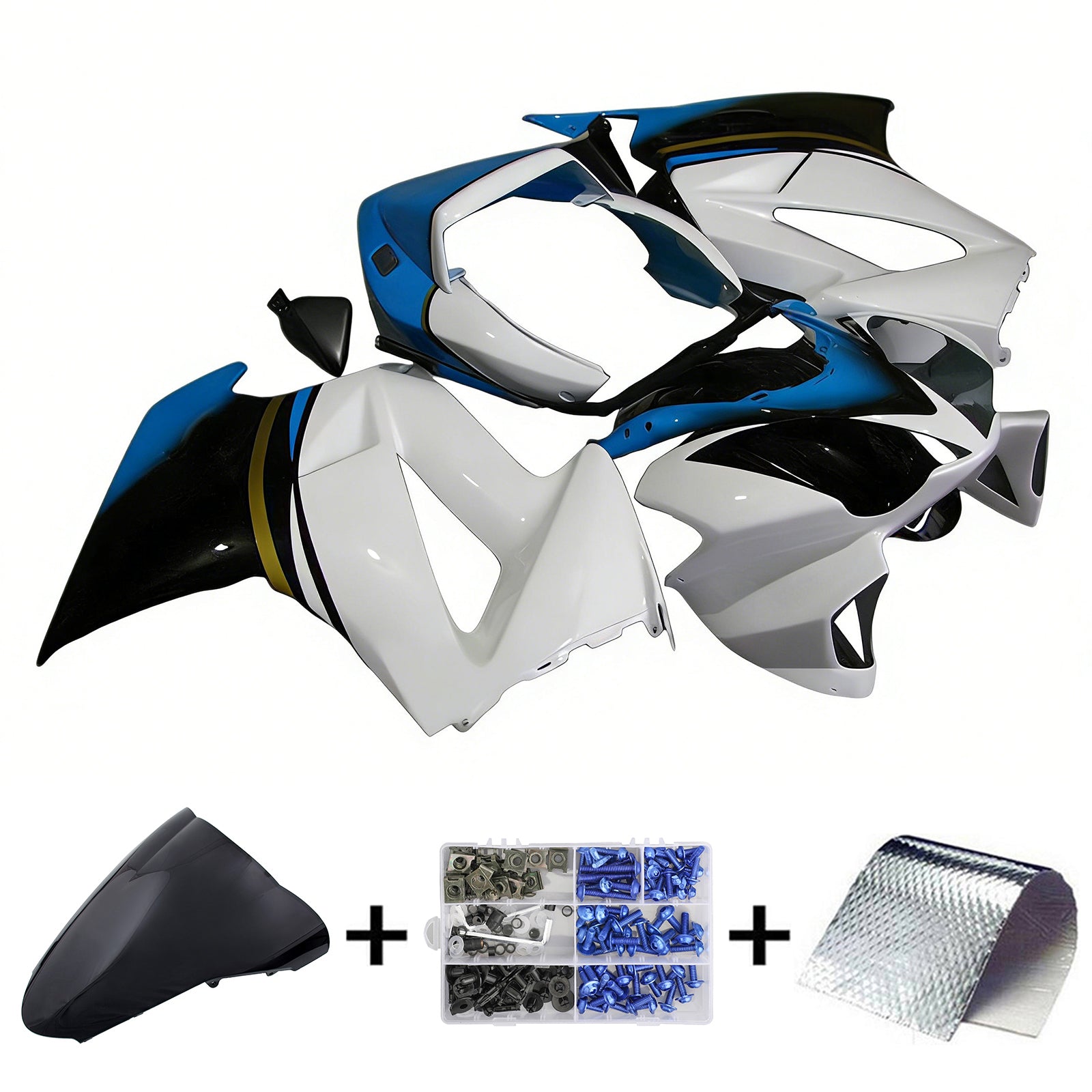 Honda VFR800 2002-2012 ABS Plastic Bodywork Fairing