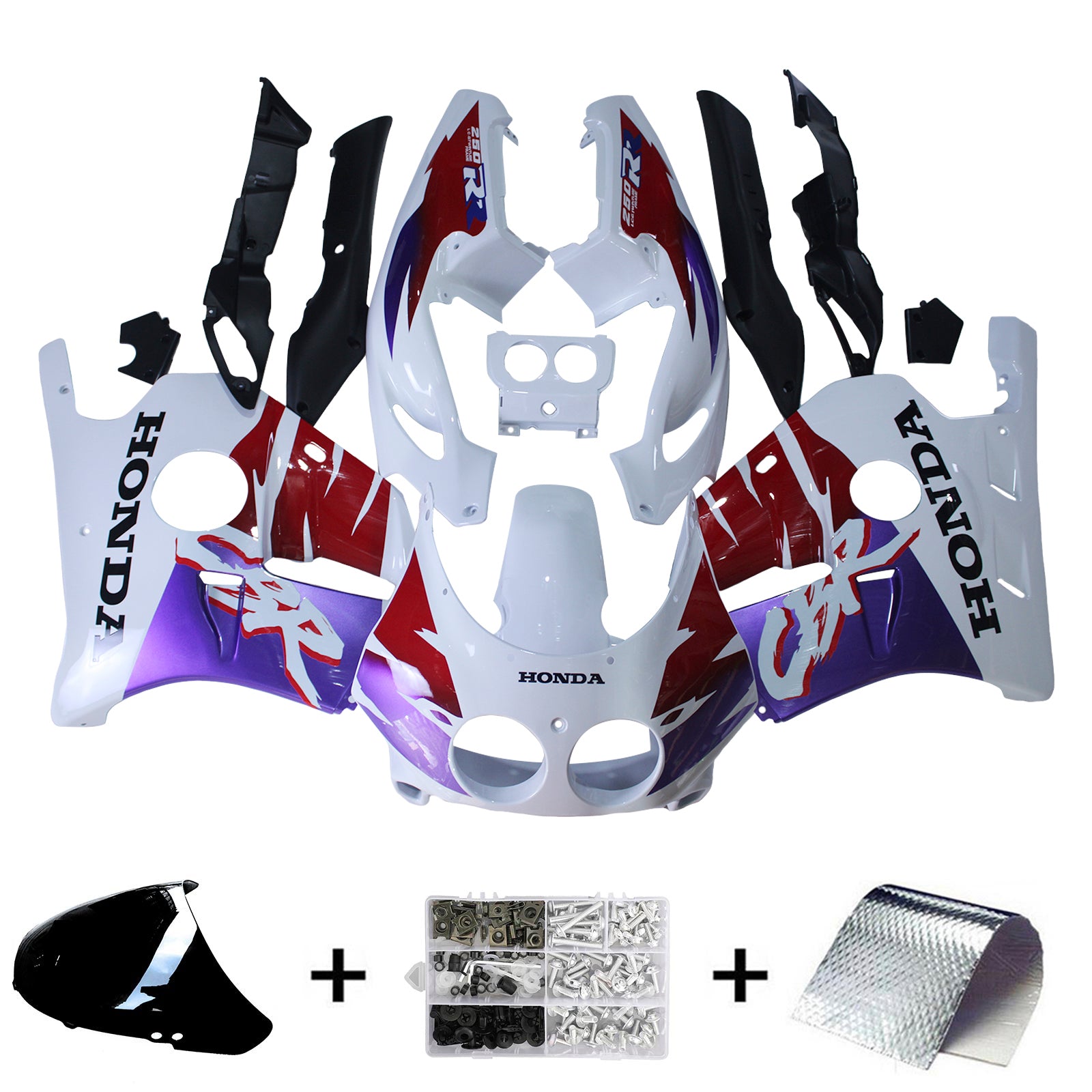 1990-1998 Honda CBR250RR MC22 Fairing Kit