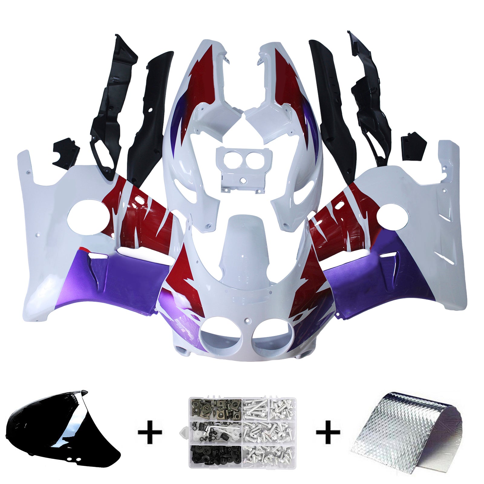 Kit de carenado Honda CBR250RR MC22 1990-1998