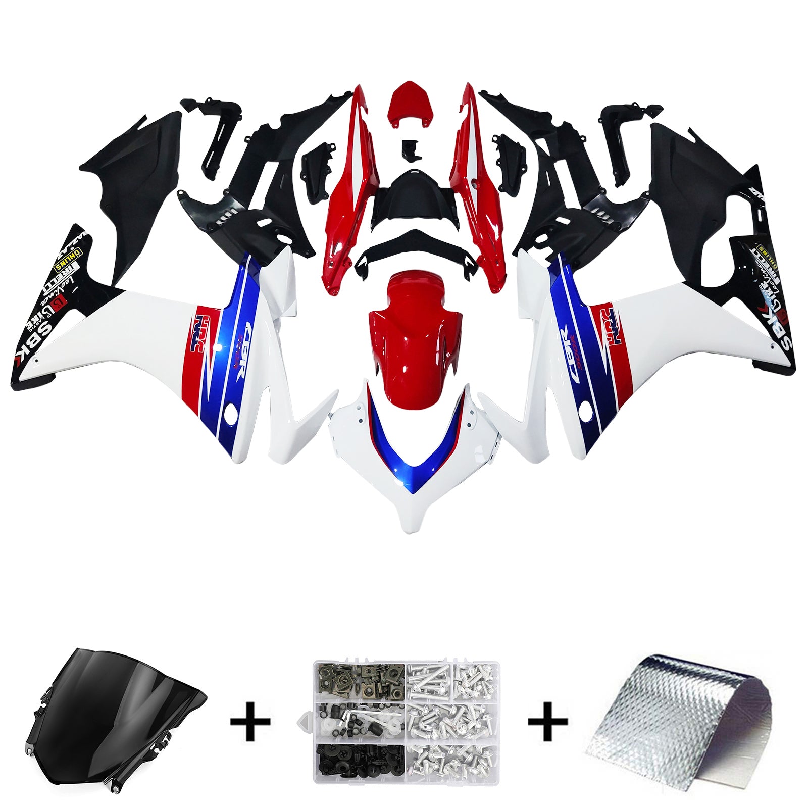 Honda CBR500R 2013-2015 Fairing Kit Bodywork Plastic ABS