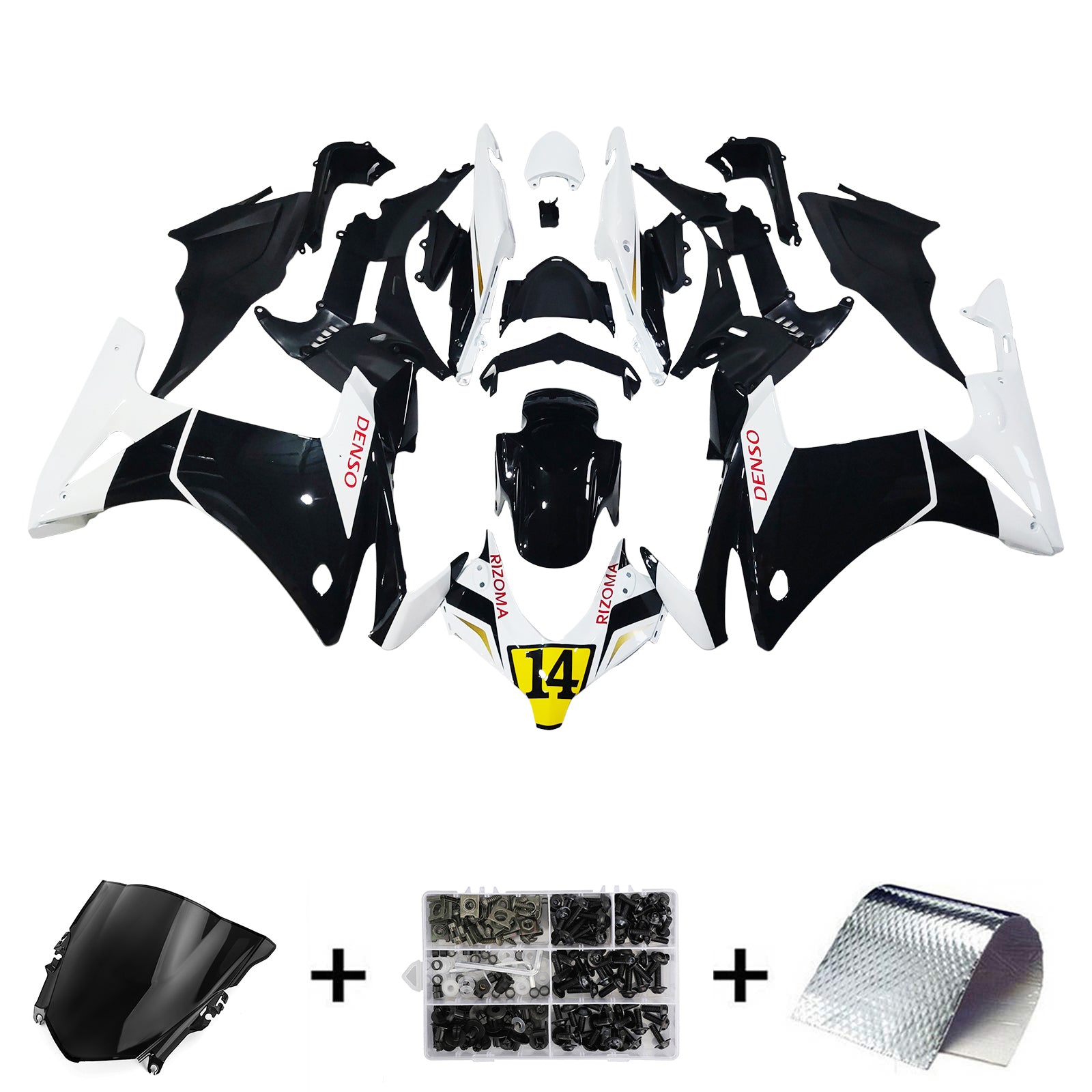 Honda CBR500R 2013-2015 Fairing Kit Bodywork Plastic ABS