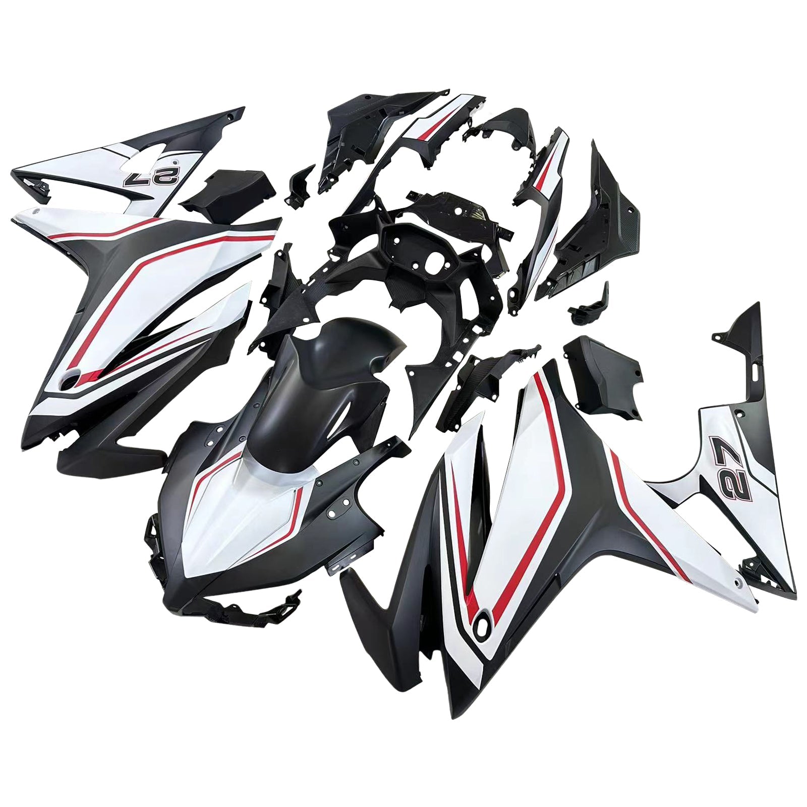 Honda CBR500R 2016-2018.
 Kit de carenado