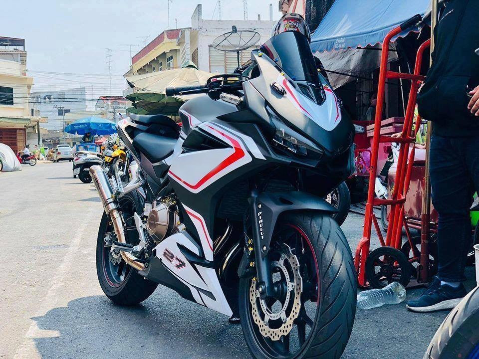 Honda CBR500R 2016-2018.
 Kit de carenado