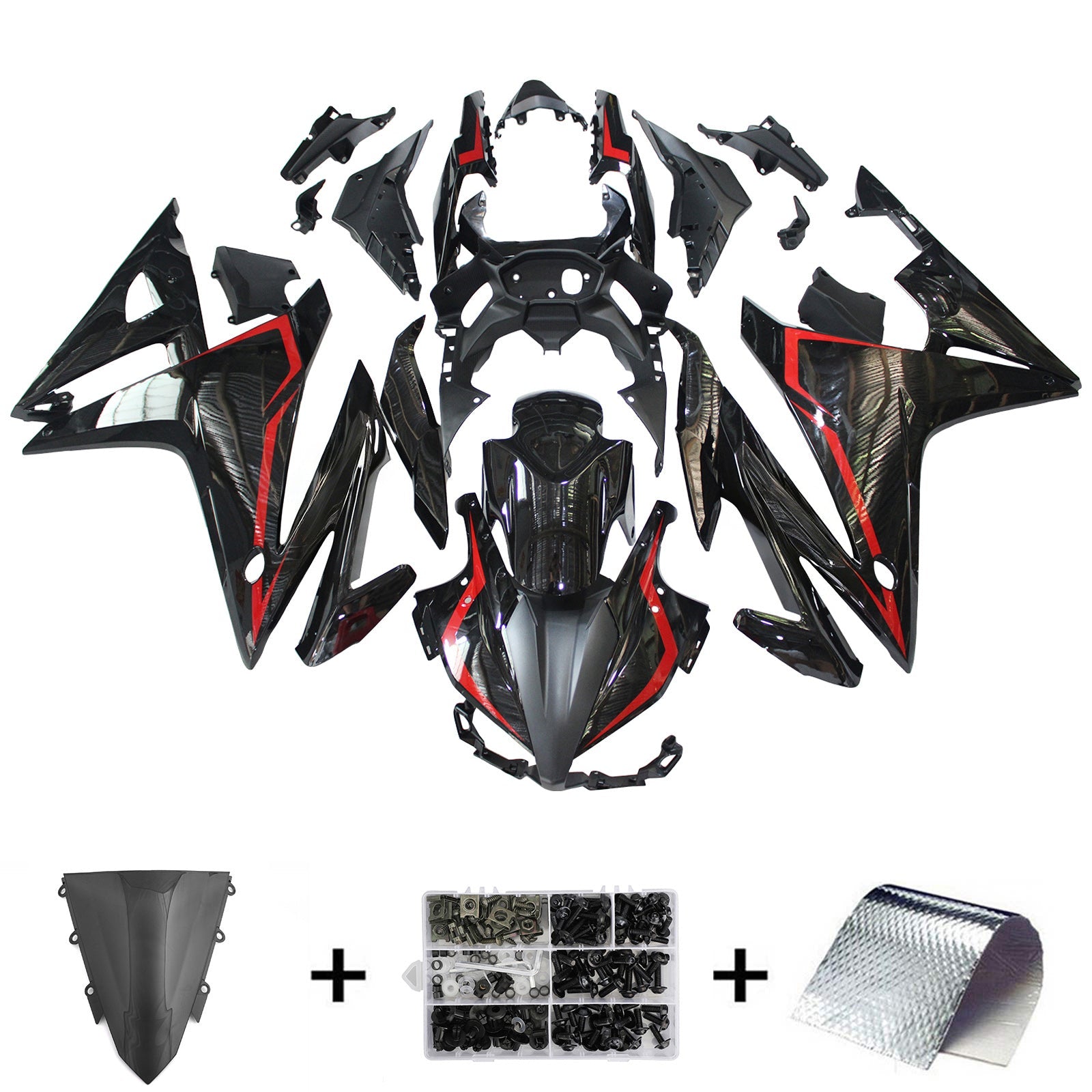 Honda CBR500R 2016-2018 Fairing Kit Bodywork Plastic ABS