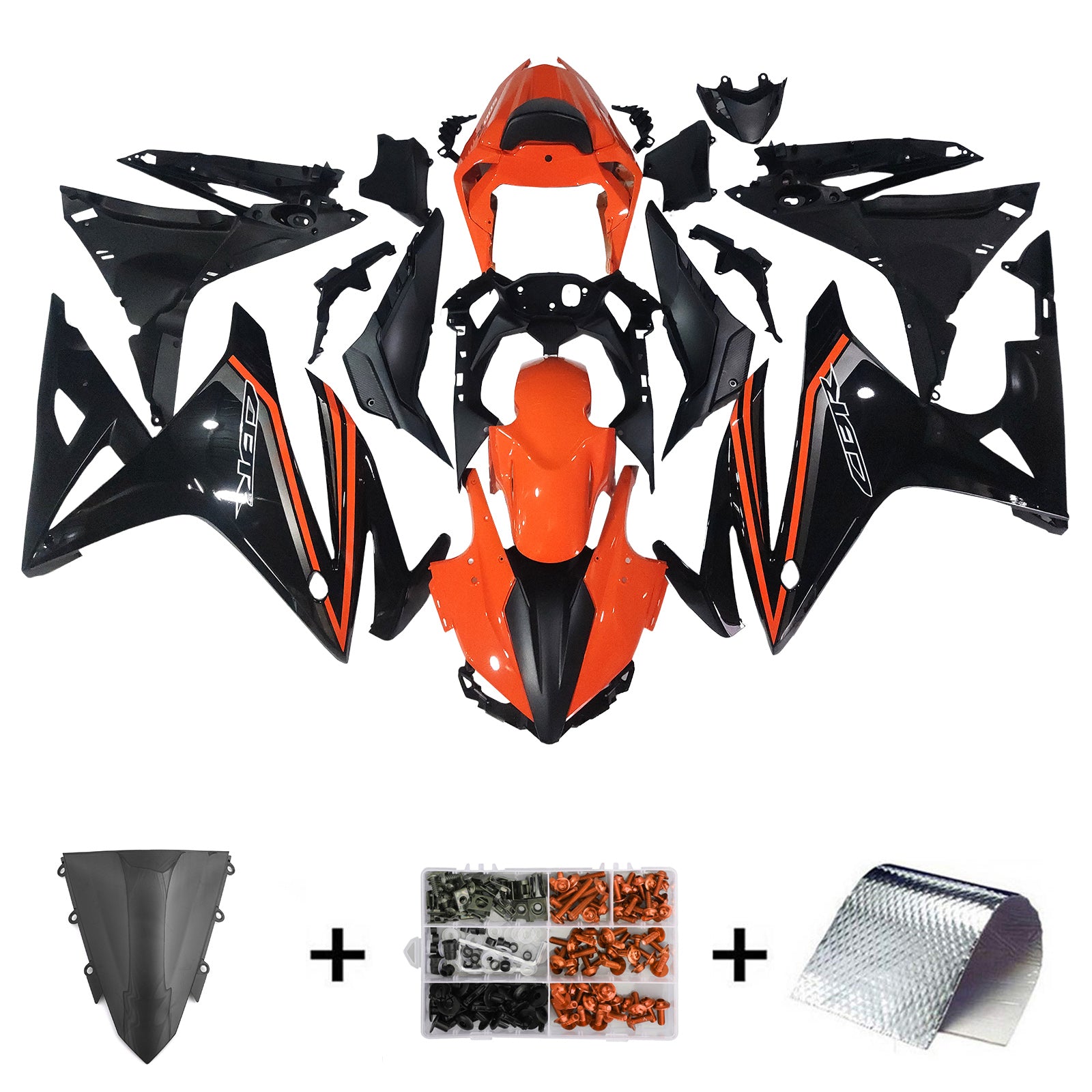 Honda CBR500R 2016-2018 Fairing Kit Bodywork Plastic ABS