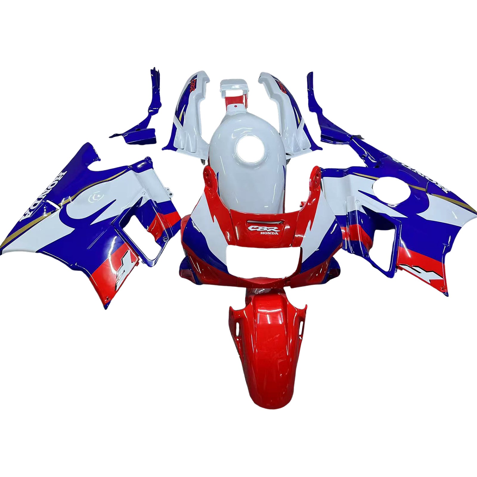 Honda CBR600 F2 1991-1994 페어링 키트 차체 플라스틱 복근