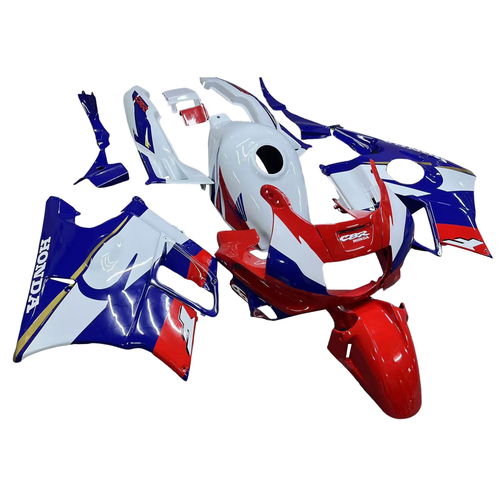 Honda CBR600 F2 1991-1994 Fairing Kit Bodywork Plastic ABS