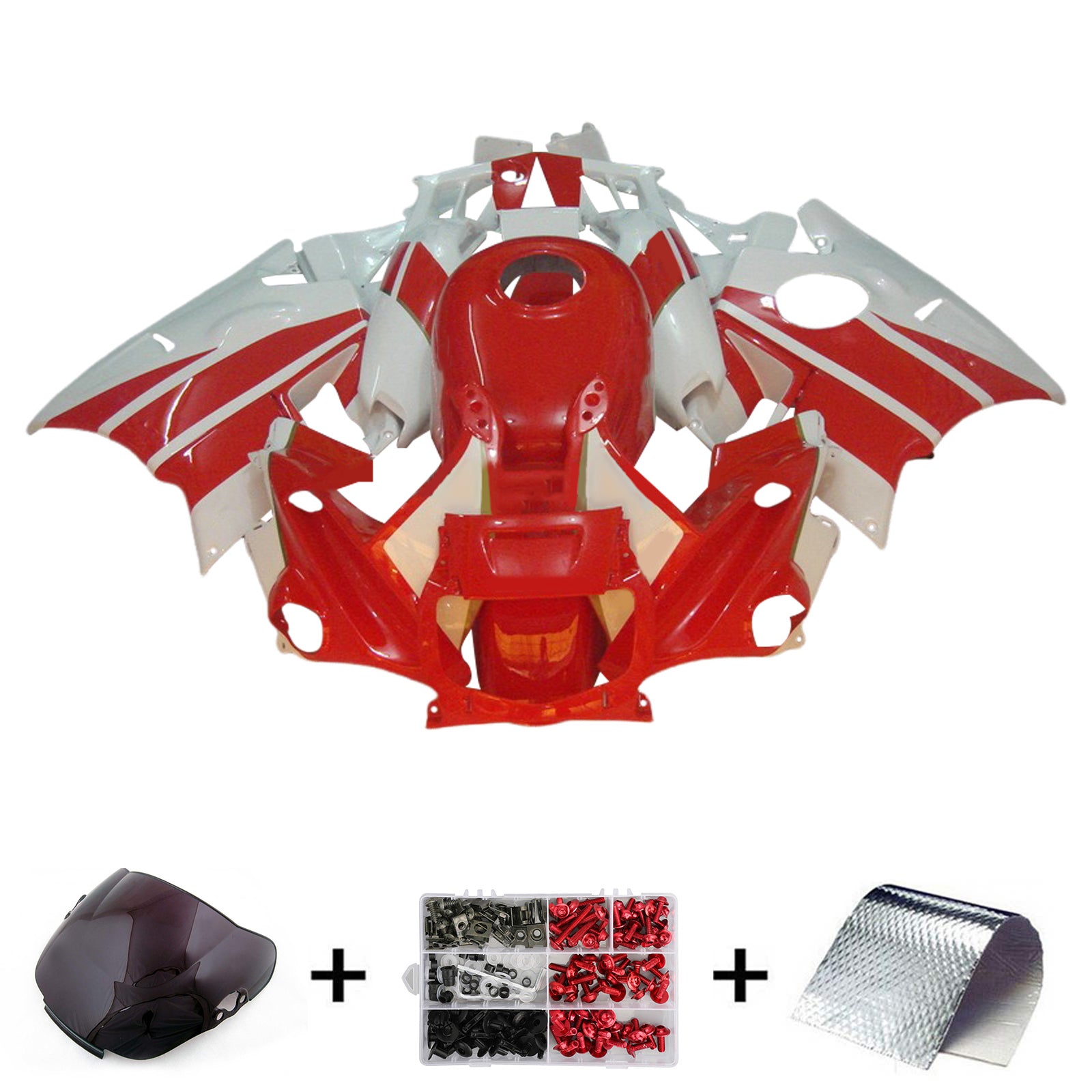 Honda CBR600 F2 1991-1994 Fairing Kit Bodywork Plastic ABS