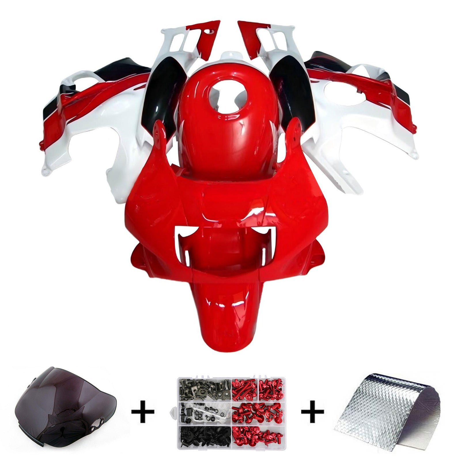Honda CBR600 F2 1991-1994 페어링 키트 차체 플라스틱 복근