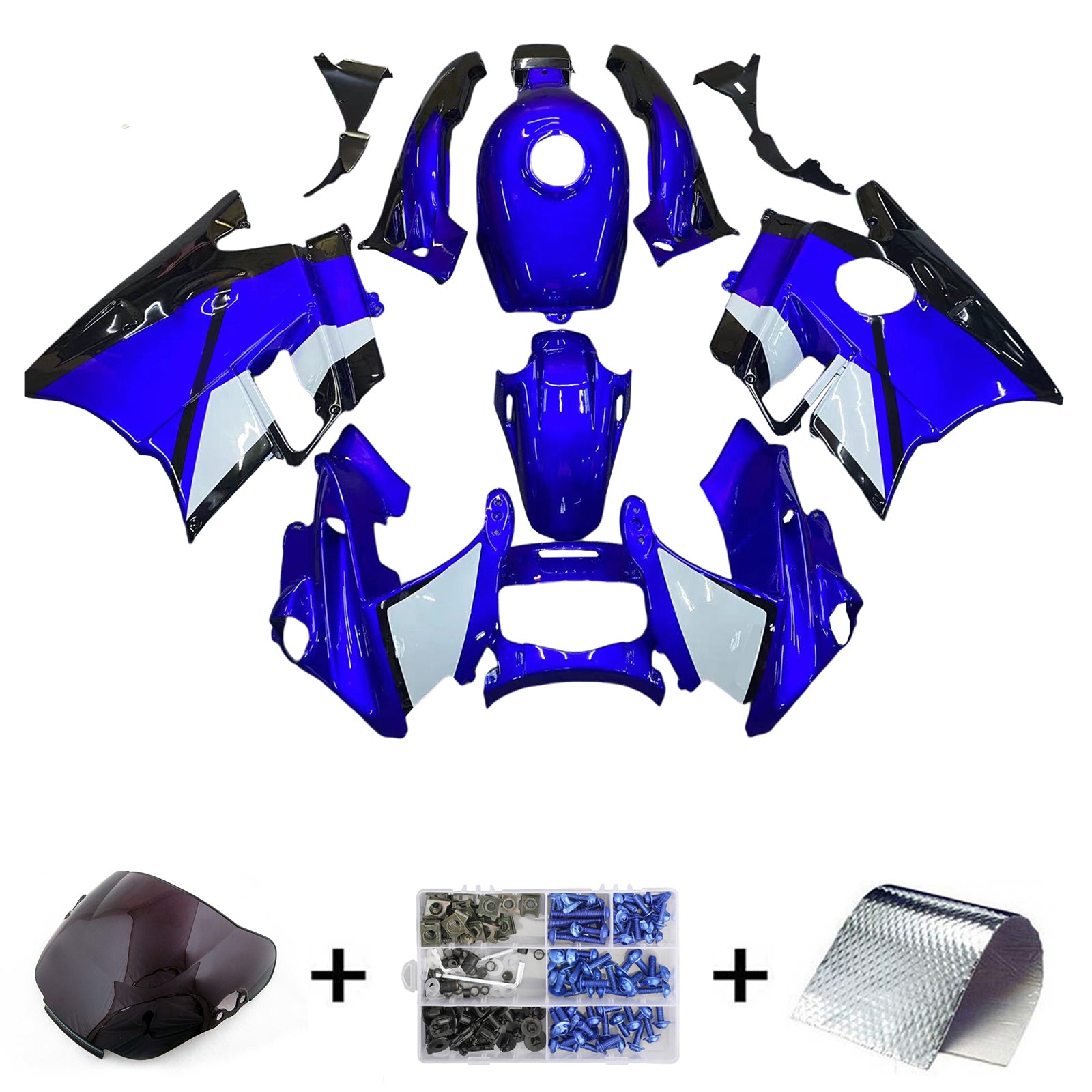 Honda CBR600 F2 1991-1994 Fairing Kit Bodywork Plastic ABS