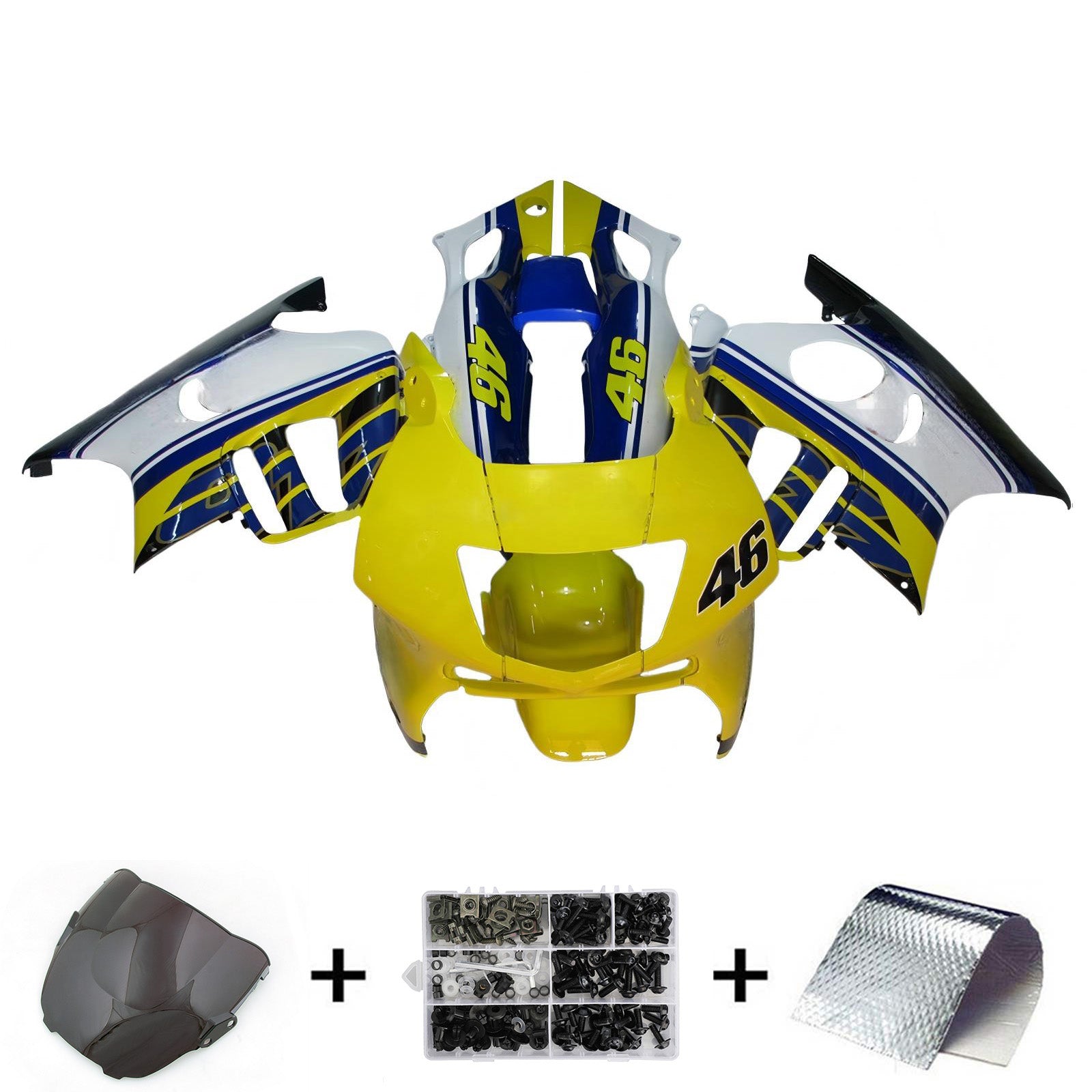 Honda CBR600 F3 1997-1998 Fairing Kit Bodywork Plastic ABS