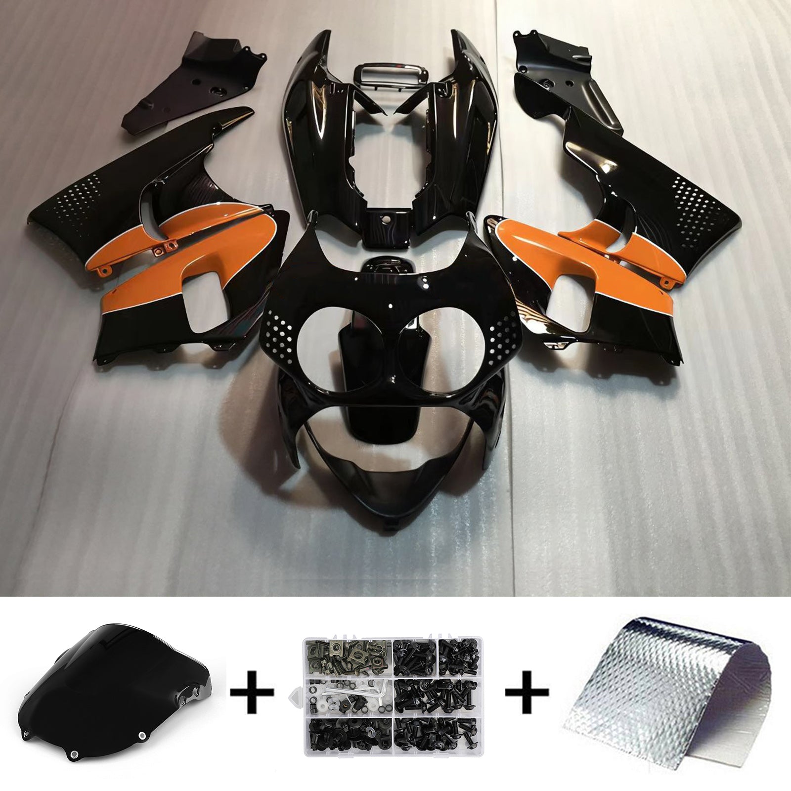 혼다 CBR900RR 893 1992-1993 페어링 키트 차체 플라스틱 ABS