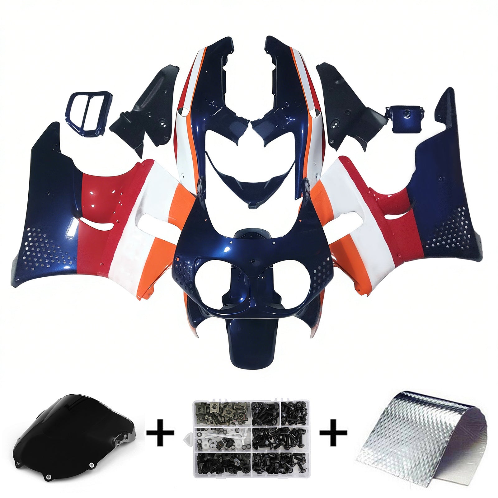 Honda CBR900RR 893 1992-1993 Fairing Kit Bodywork Plastic ABS