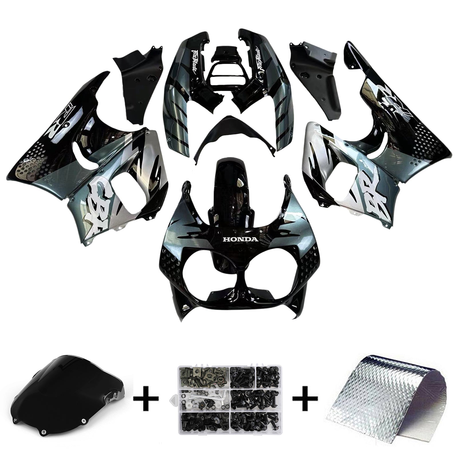 Honda CBR900RR 893 1992-1993 Fairing Kit Bodywork Plastic ABS