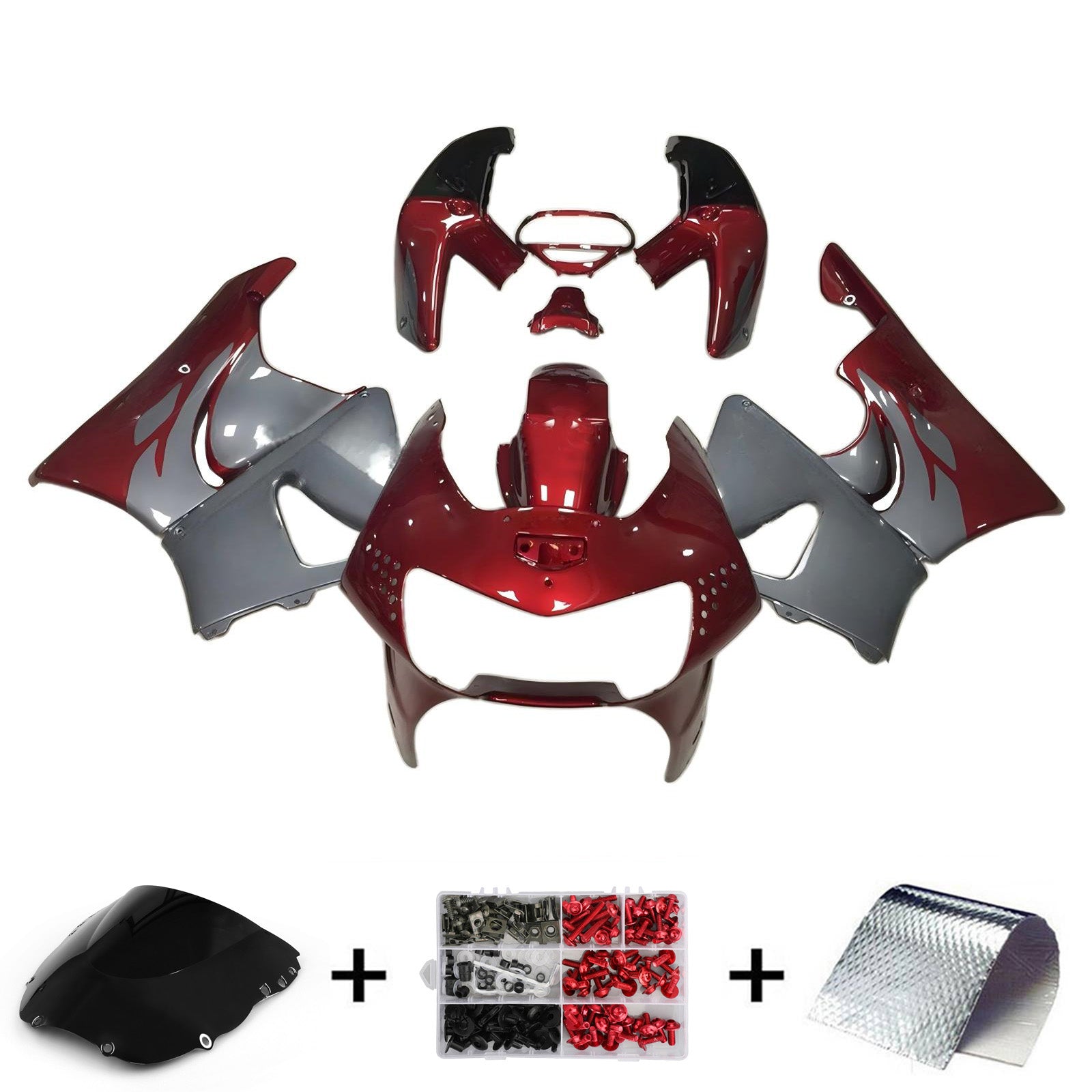 Honda CBR900RR 919 1998-1999 Fairing Kit Bodywork Plastic ABS