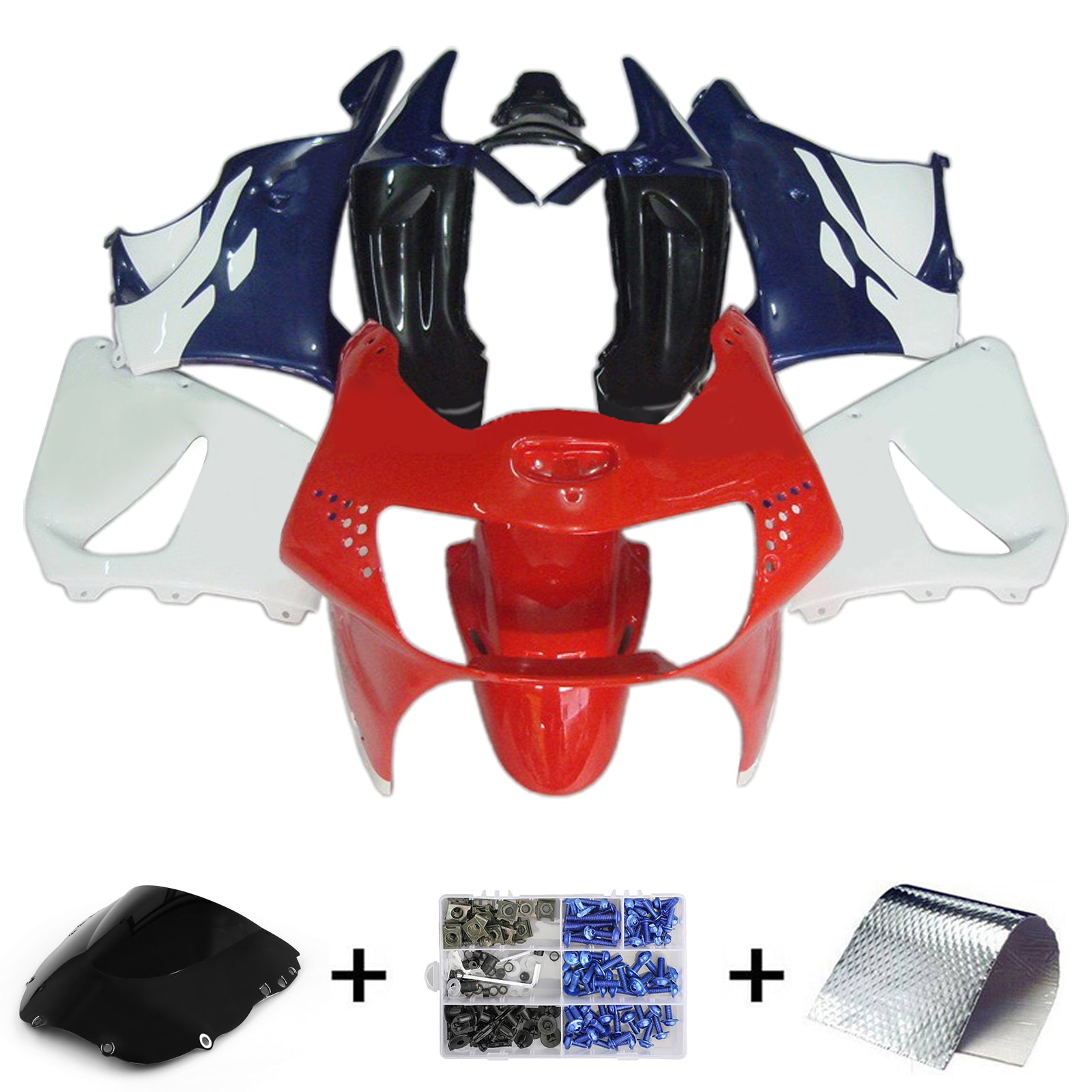 Honda CBR900RR 919 1998-1999 Fairing Kit Bodywork Plastic ABS