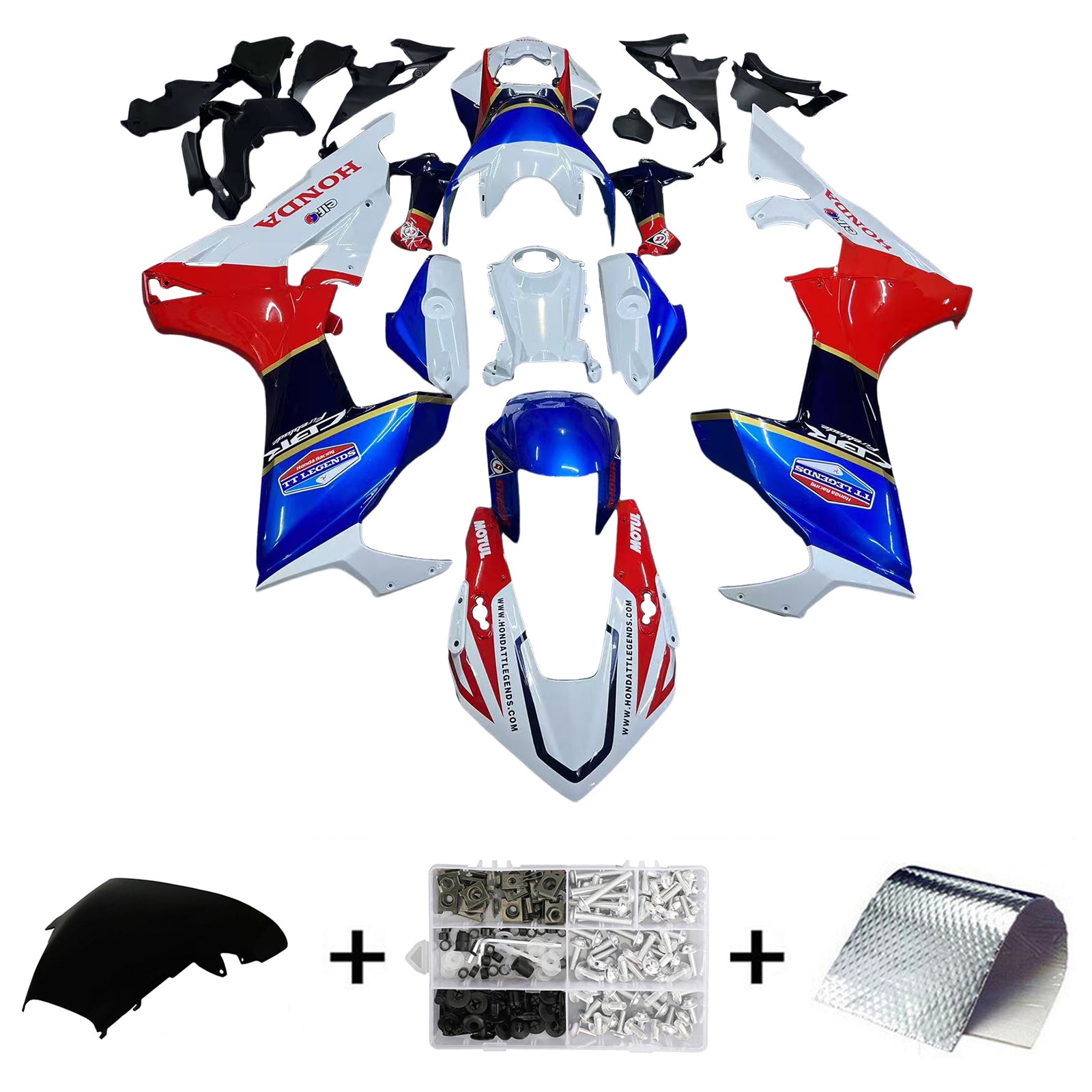 Honda CBR1000RR 2017-2025 Fairing Kit Bodywork Plastic ABS