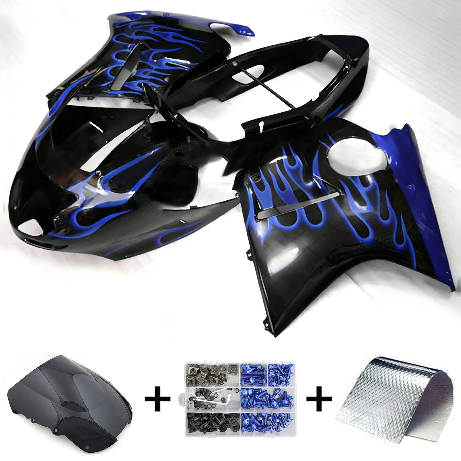 Honda CBR1100XX SuperBlackBird 1996-2007 Kit Carenado Carrocería ABS