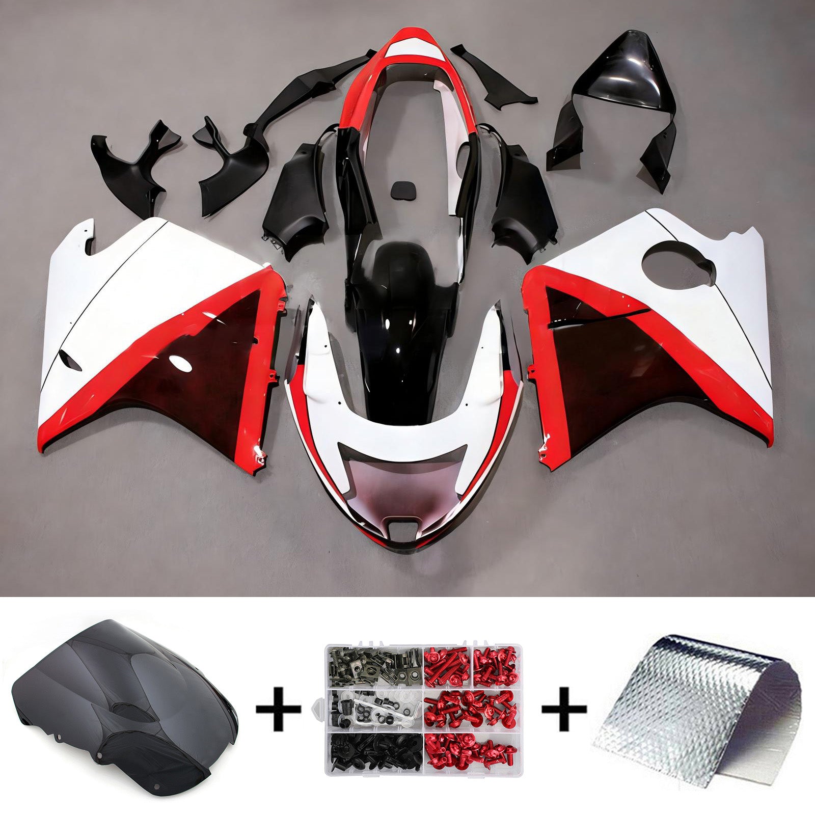 혼다 CBR1100XX 슈퍼블랙버드 1996-2007 페어링 키트 차체 ABS