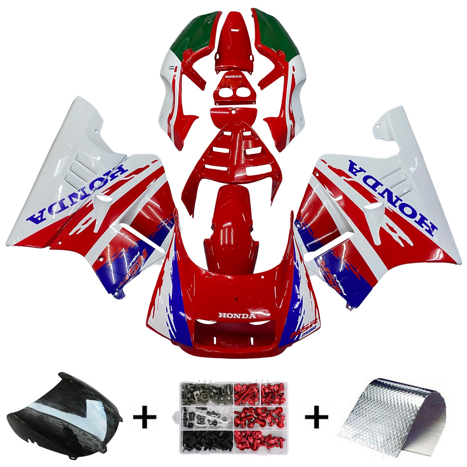 Honda NSR250 PGM-3 1990-1993 Fairing Kit