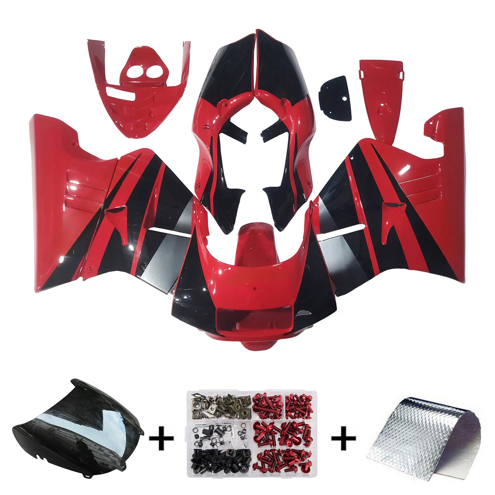 Injection Fairing Kit Bodywork Plastic ABS For Honda NSR250 PGM-3 1990-1993