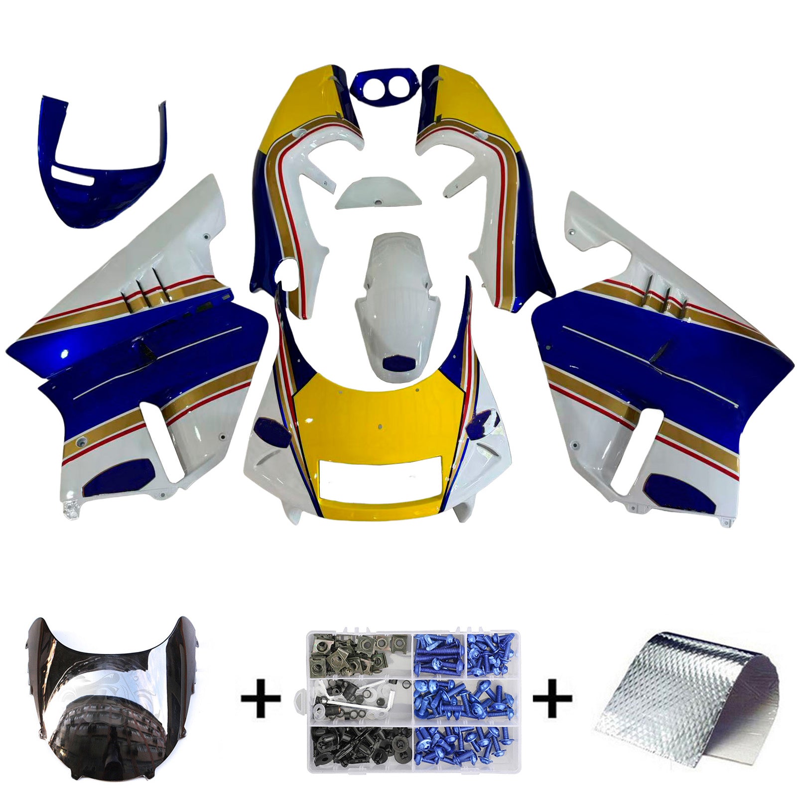 Honda NSR250 PGM-4 1994-1996 Fairing Kit Bodywork Plastic ABS