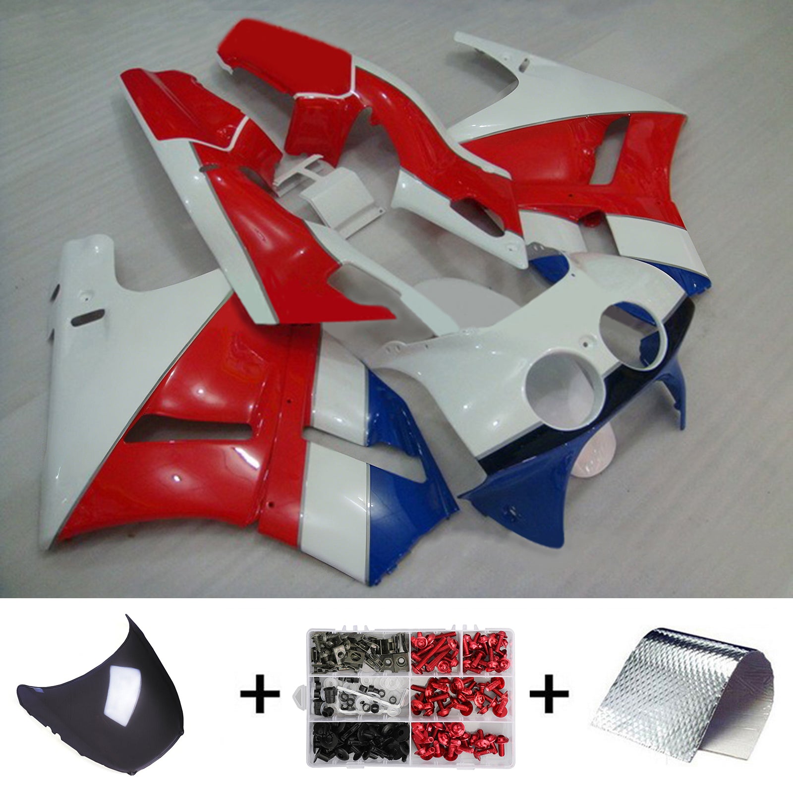 Honda VFR400R NC30 1988-1992 Fairing Kit Bodywork Plastic ABS