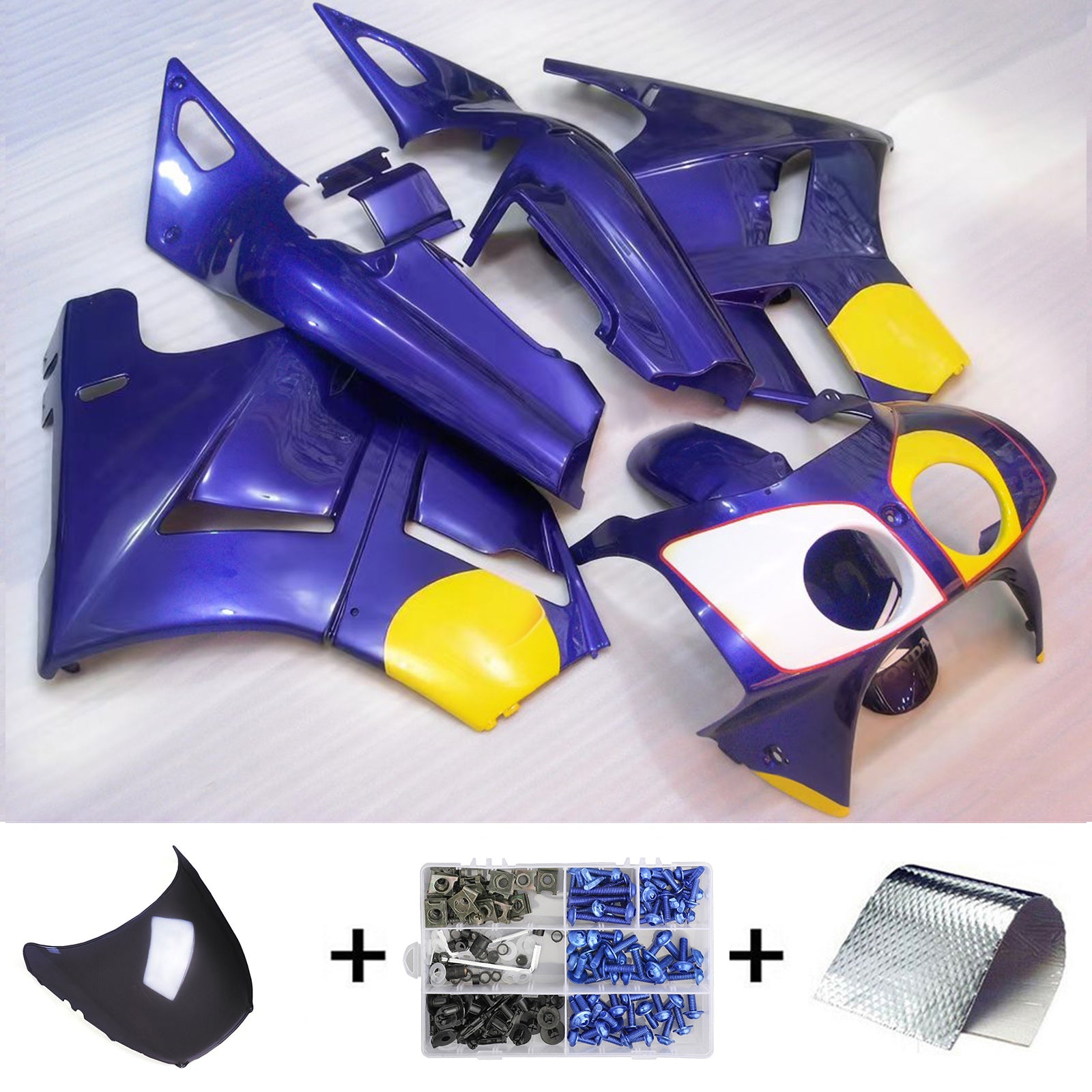 Honda VFR400R NC30 1988-1992 Fairing Kit Bodywork Plastic ABS
