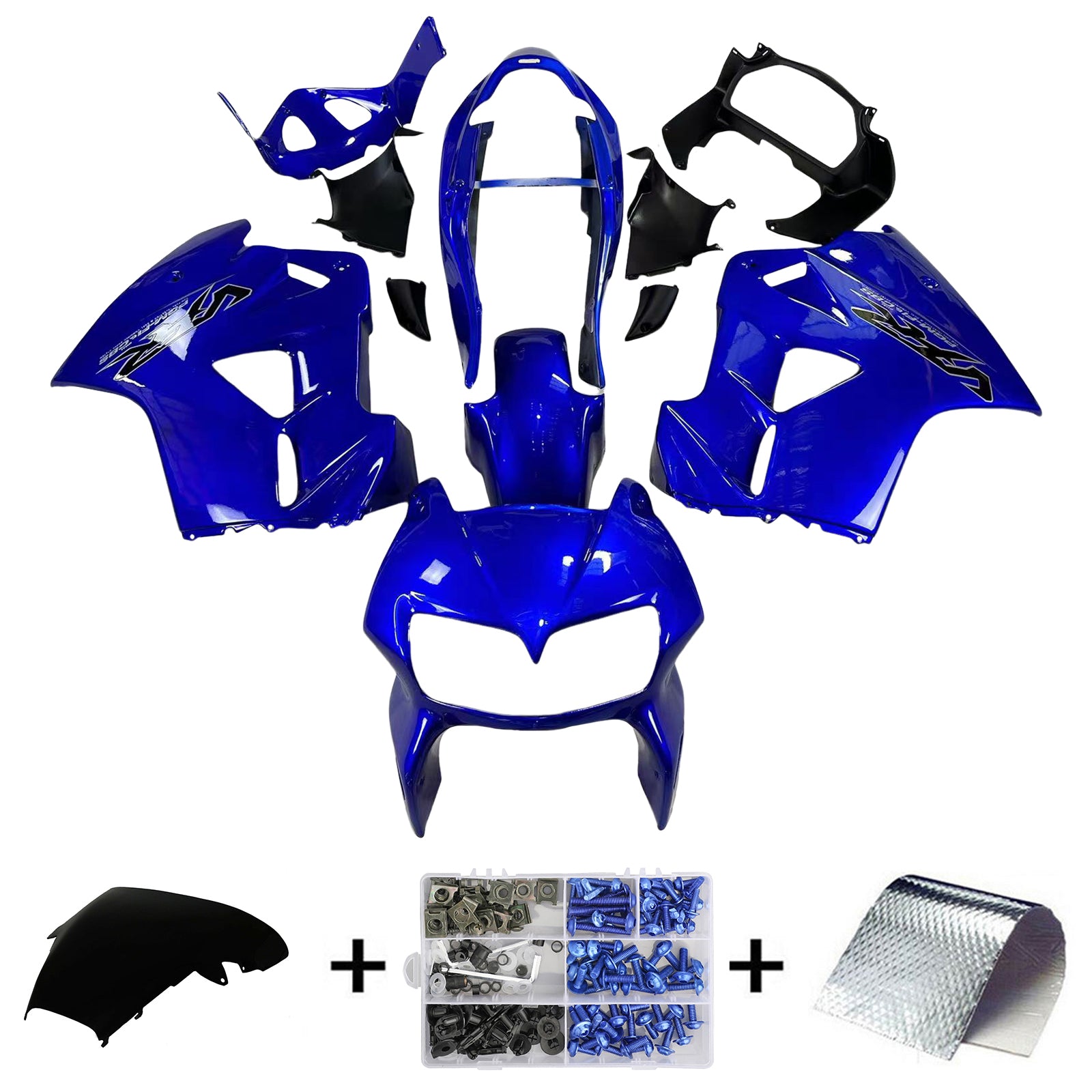 Honda VFR800 1998-2001 
Fairing Kit Bodywork Plastic ABS