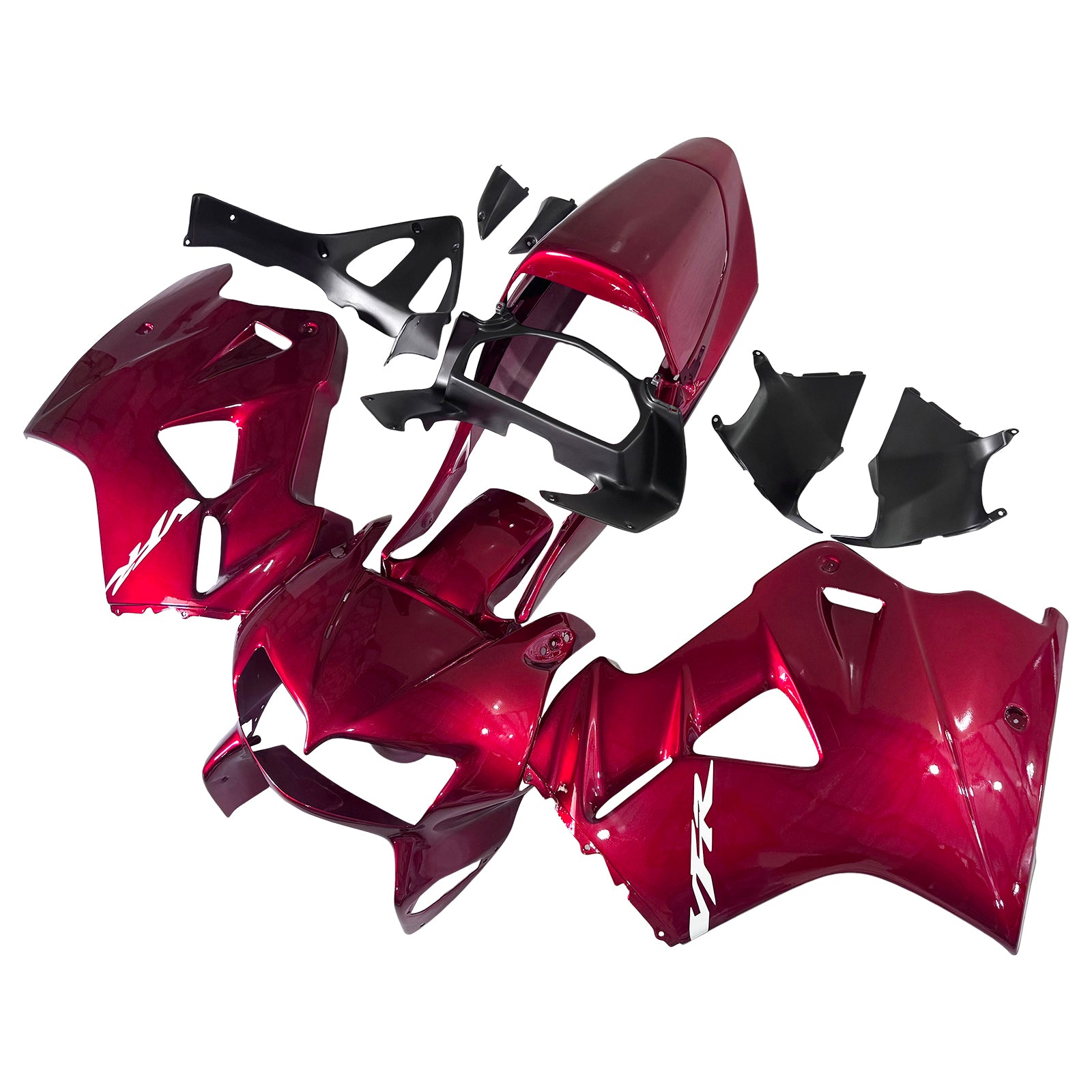 혼다 VFR800 1998-2001 페어링 키트 차체 플라스틱 복근