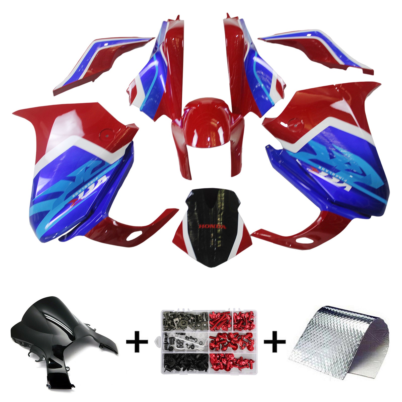 Honda VFR1200 2010-2013 Fairing Kit Bodywork Plastic ABS