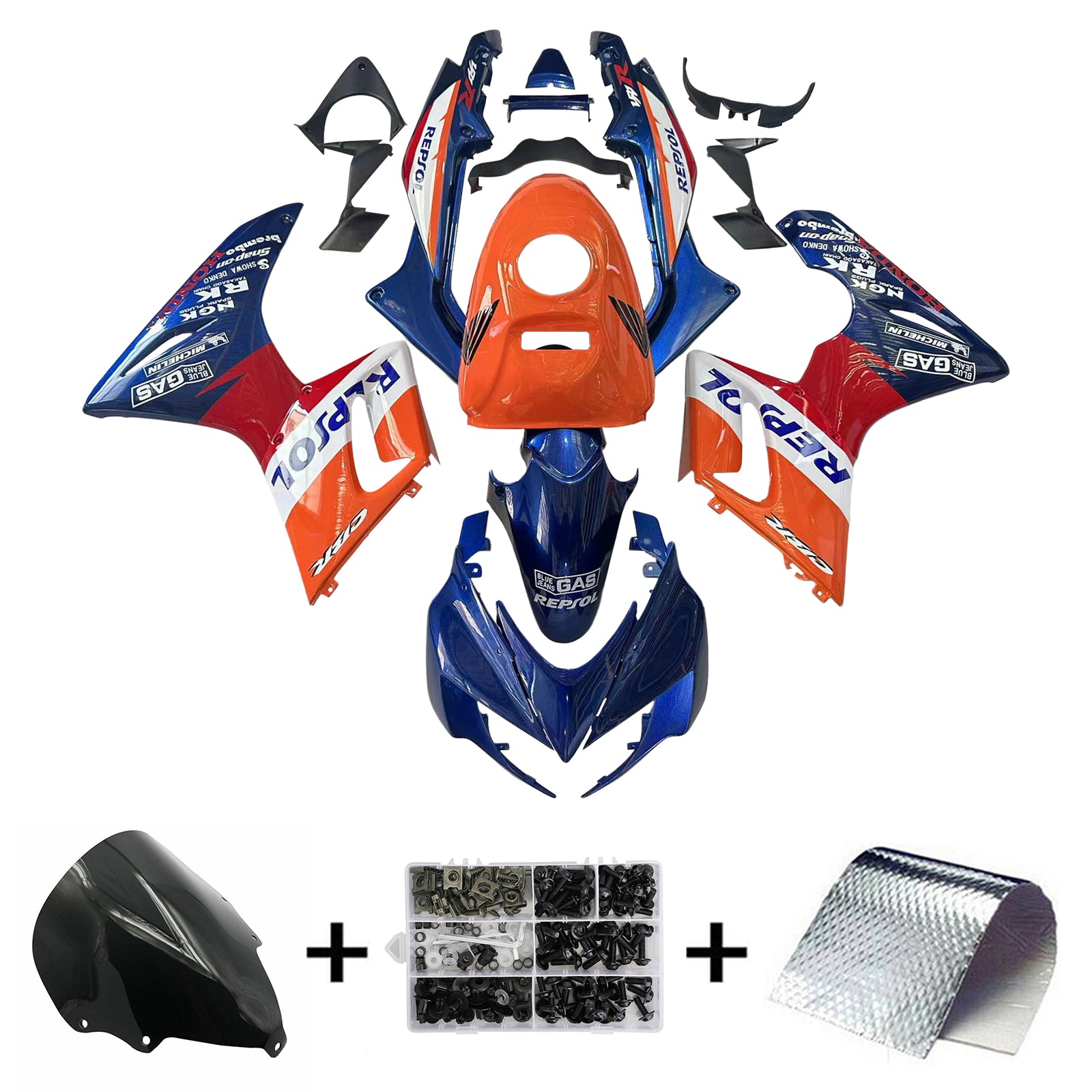 Kit de carenado Honda CBR125R 2002-2006