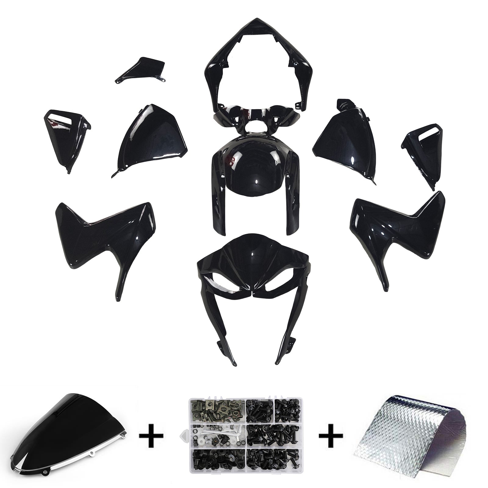 Honda CB1000R 2008-2015 Fairing Kit Bodywork Plastic ABS