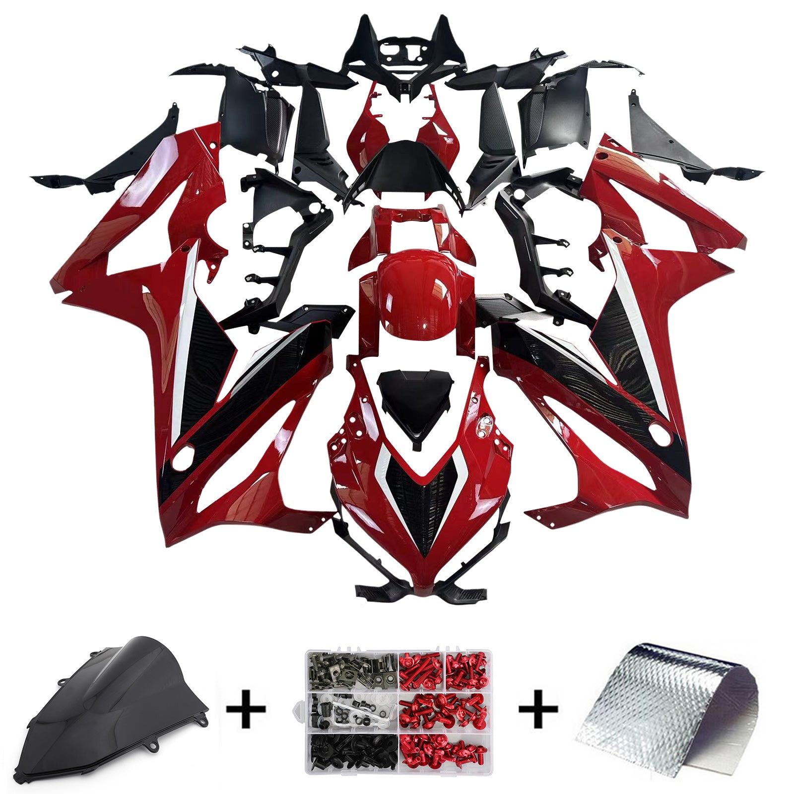 هوندا CBR650R 2019-2020 Fairing Kit هيكل السيارة بلاستيك ABS