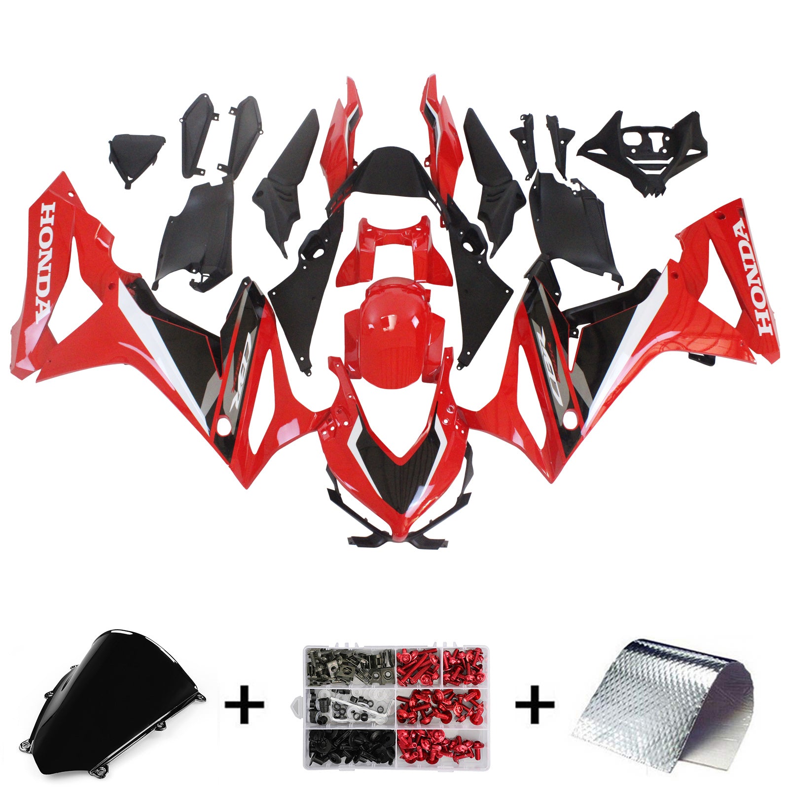 هوندا CBR650R 2019-2020 Fairing Kit هيكل السيارة بلاستيك ABS