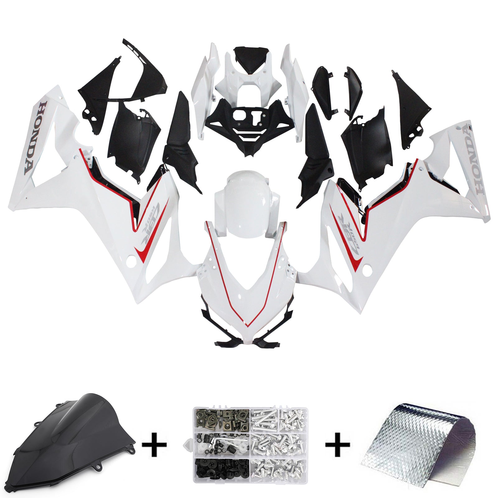 هوندا CBR650R 2019-2020 Fairing Kit هيكل السيارة بلاستيك ABS