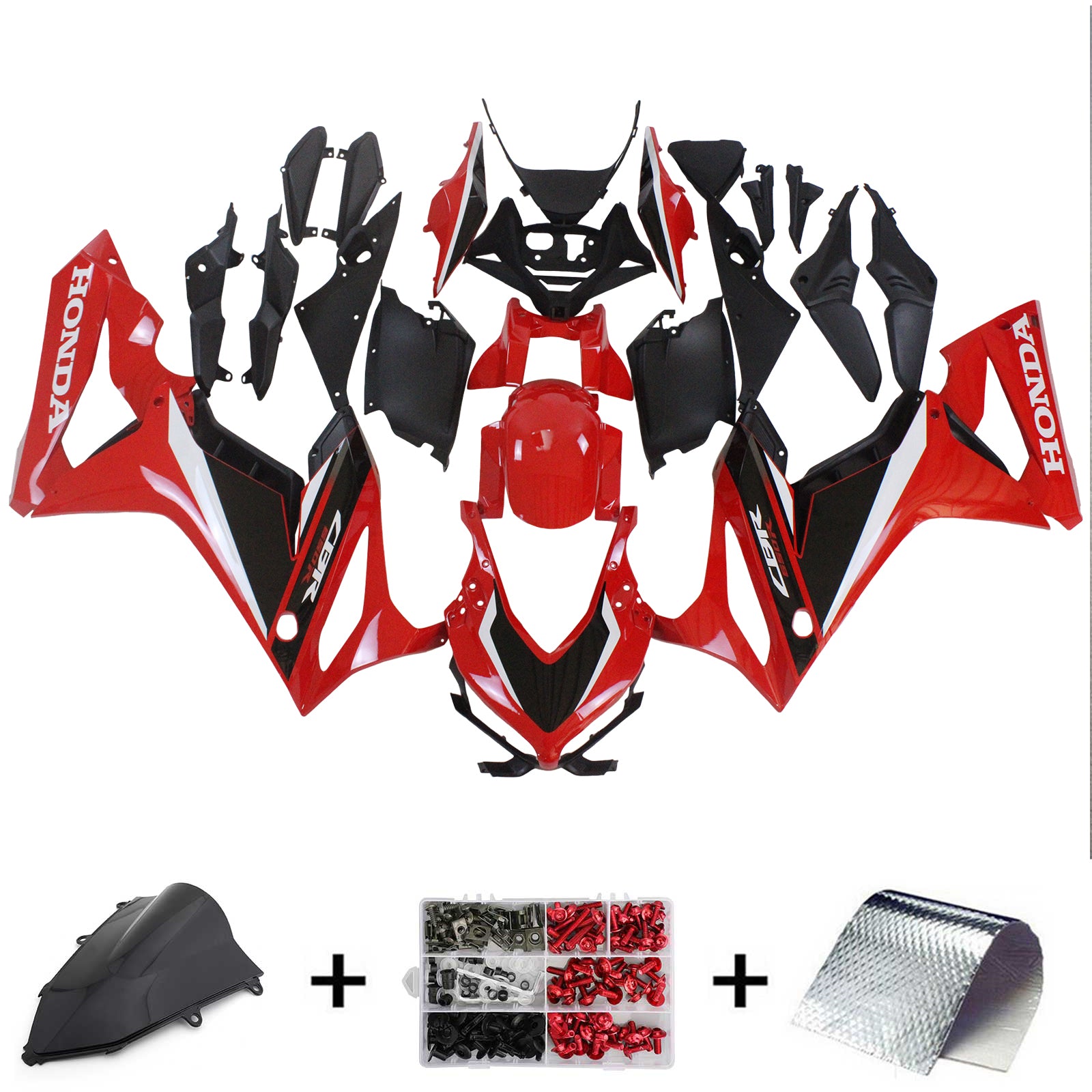 هوندا CBR650R 2019-2020 Fairing Kit هيكل السيارة بلاستيك ABS