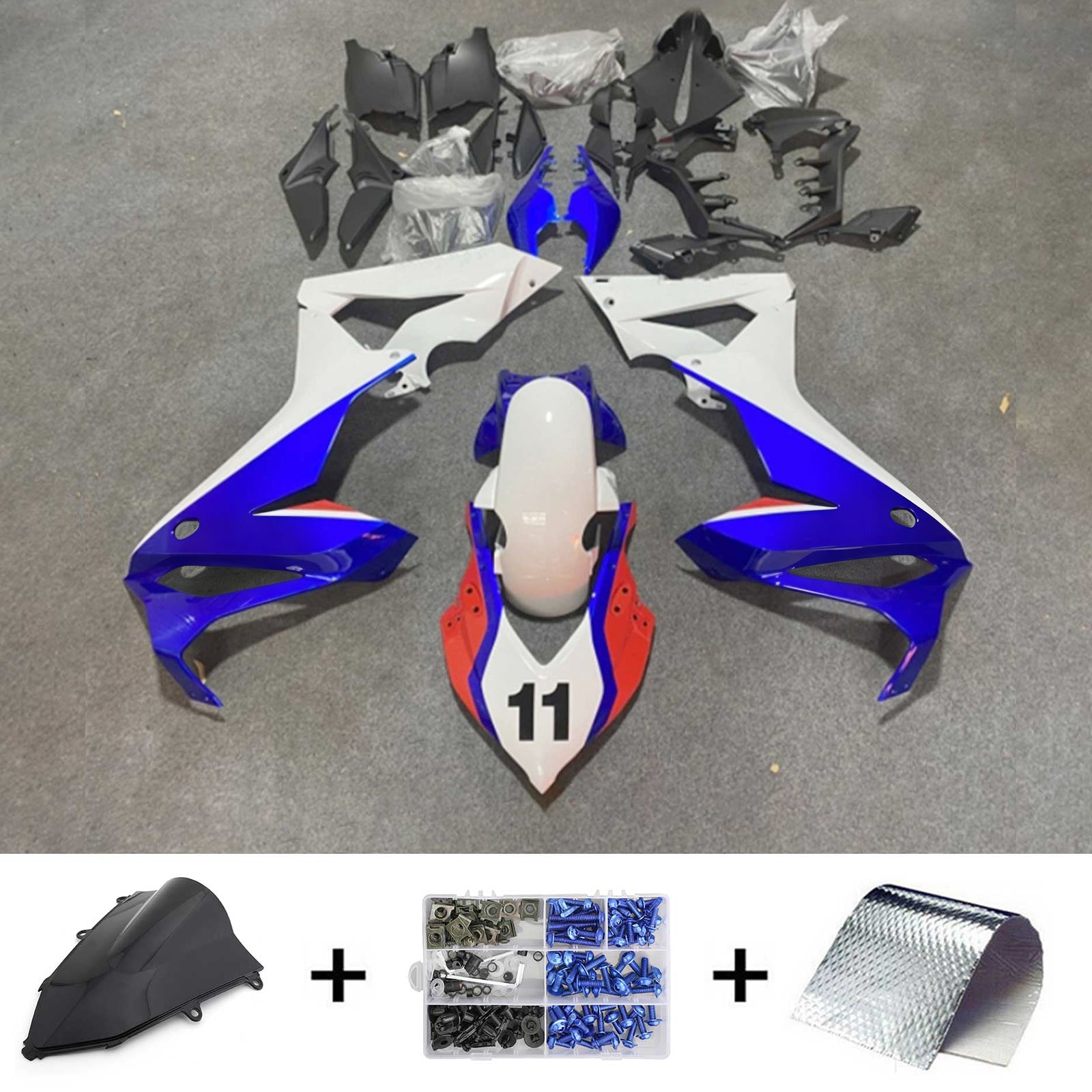 Honda CBR650R 2019-2020 Kit Carenado Carrocería Plástico ABS