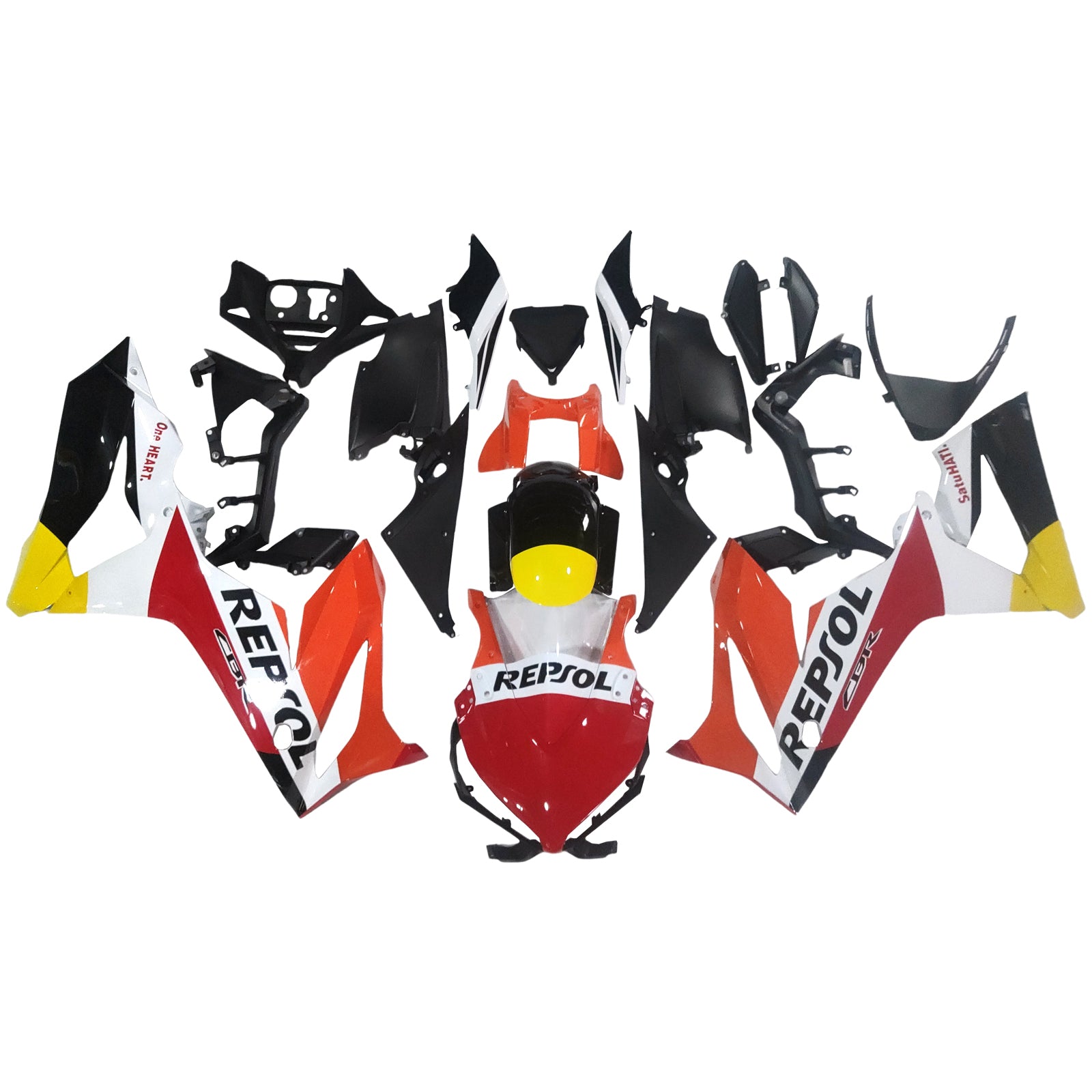 هوندا CBR650R 2019-2020 Fairing Kit هيكل السيارة بلاستيك ABS