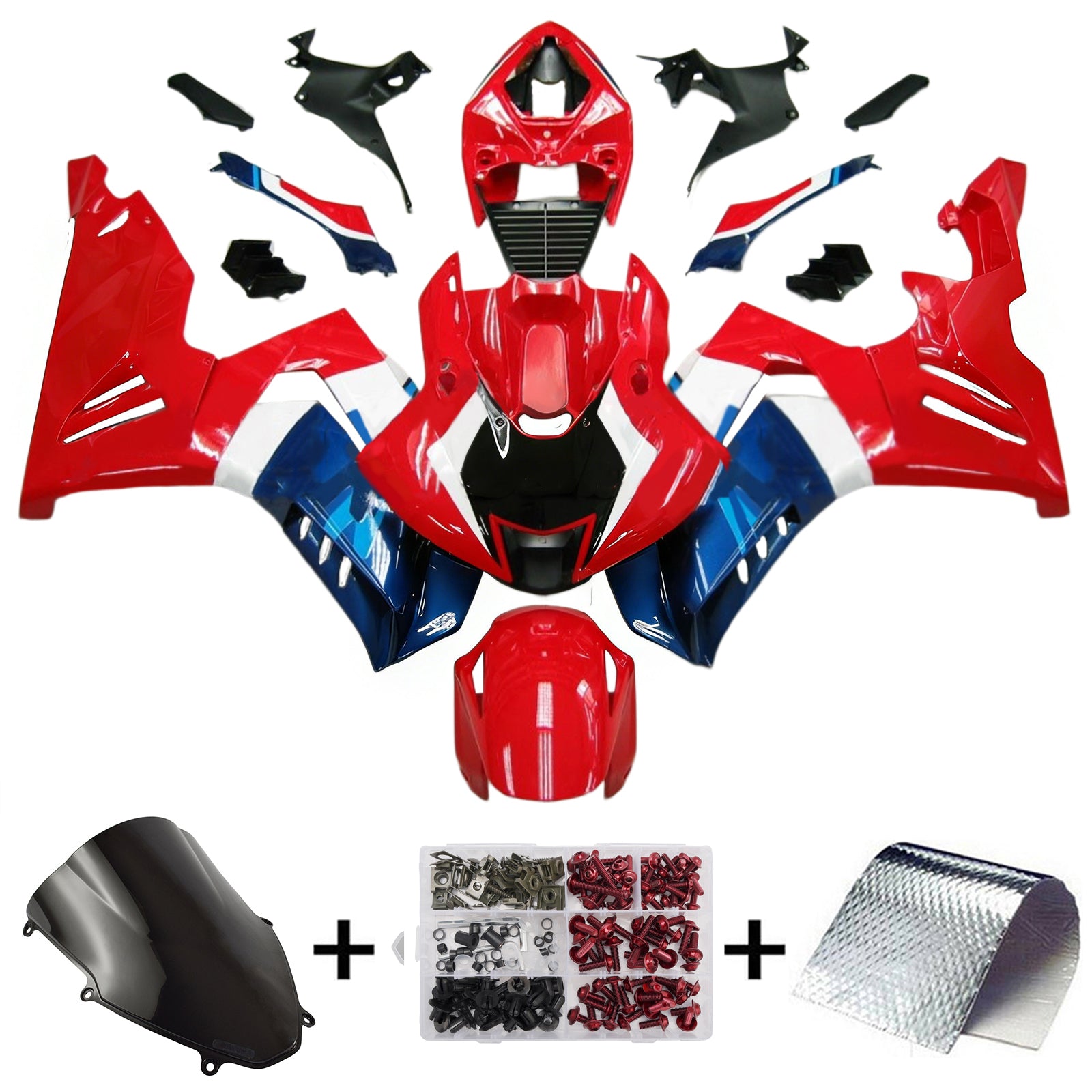 Injection Fairing Kit Bodywork Plastic ABS For Honda CBR1000RR-R 2020-2023