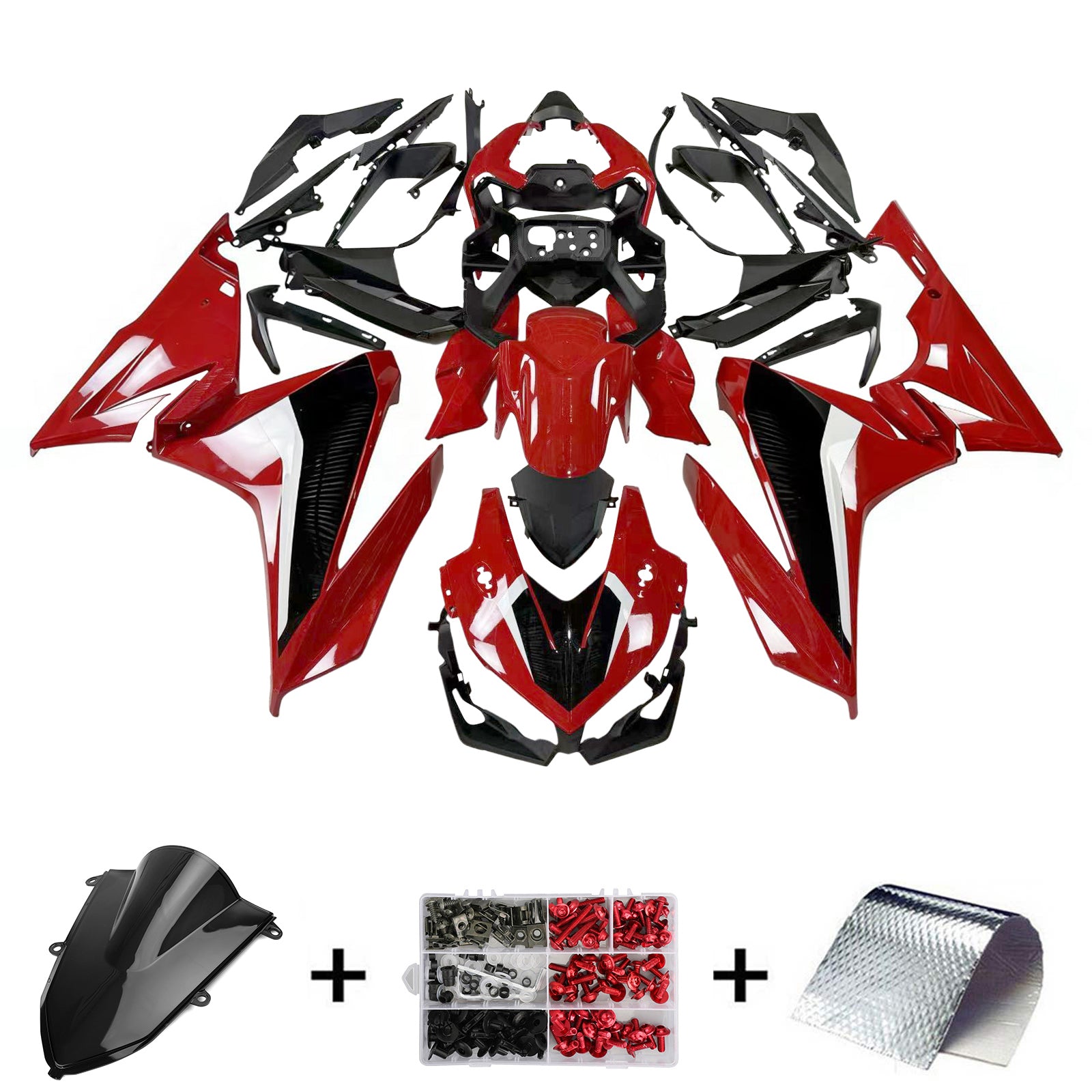 Amotopart Honda CBR500R 2019-2021 Fairing Kit Bodywork Plastic ABS