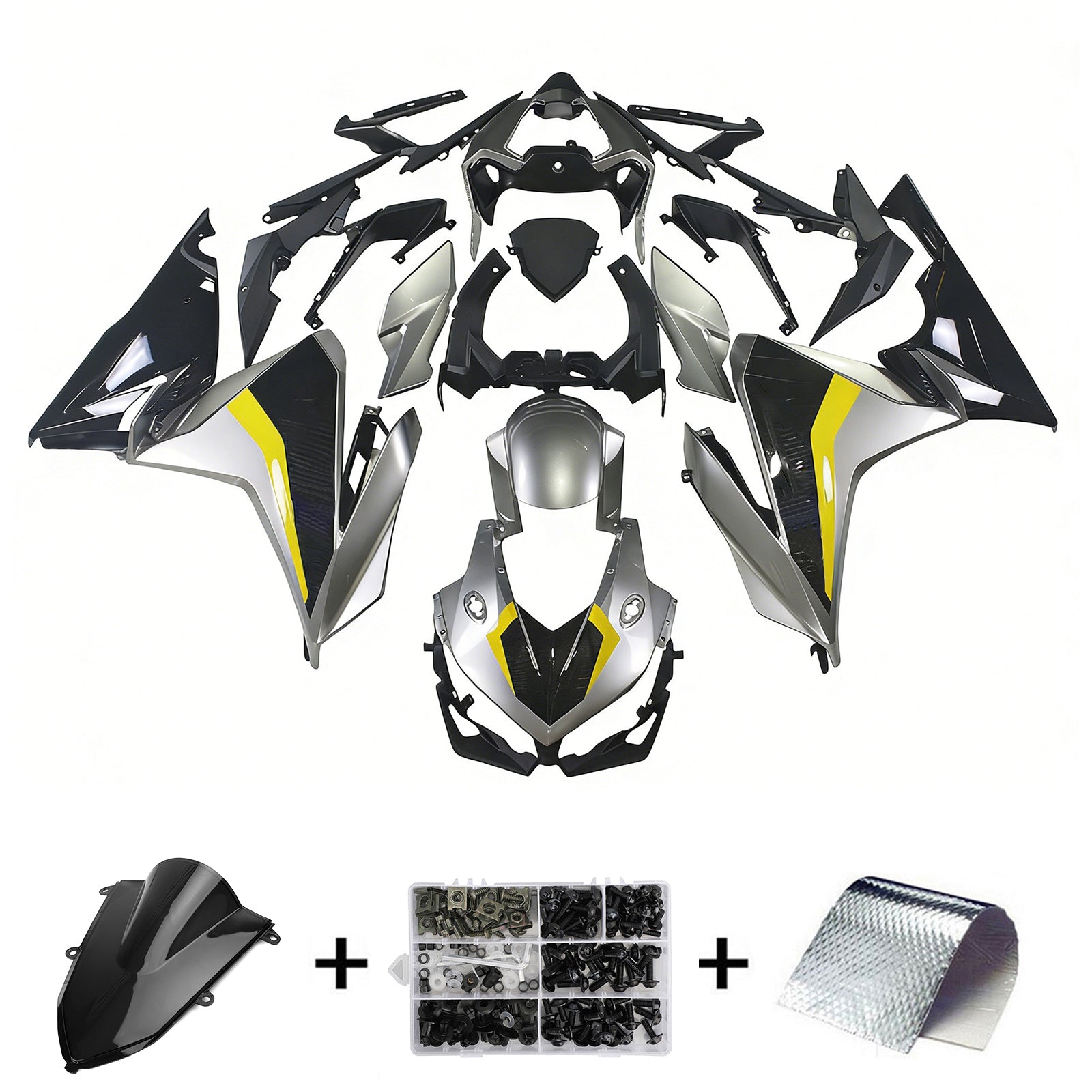 Amotopart Honda CBR500R 2019-2021 Fairing Kit Bodywork Plastic ABS