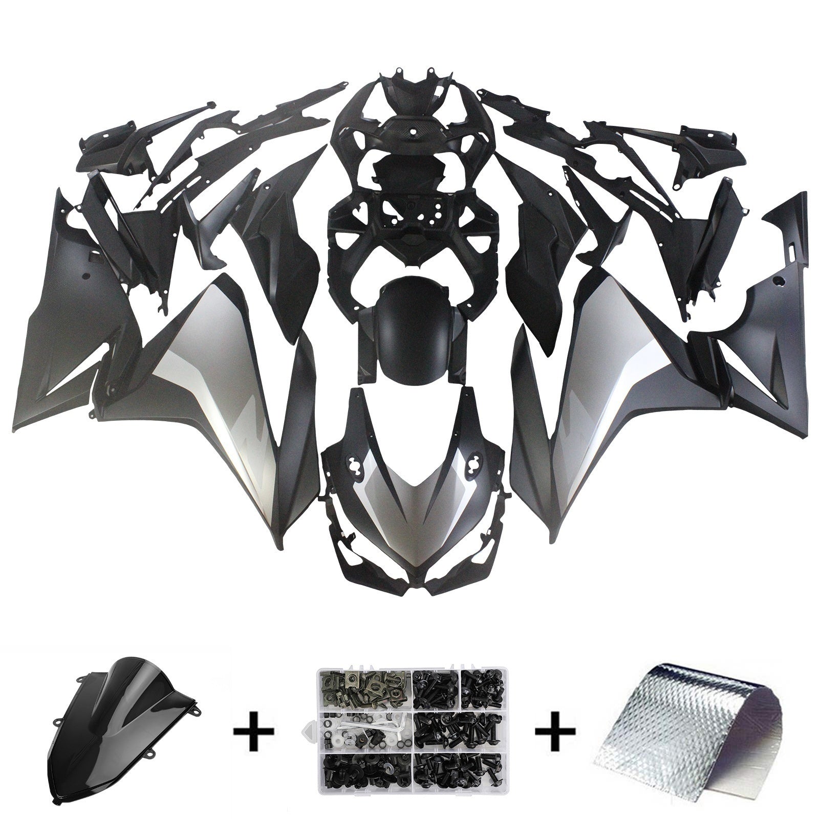 Amotopart Honda CBR500R 2019-2021 Fairing Kit Bodywork Plastic ABS